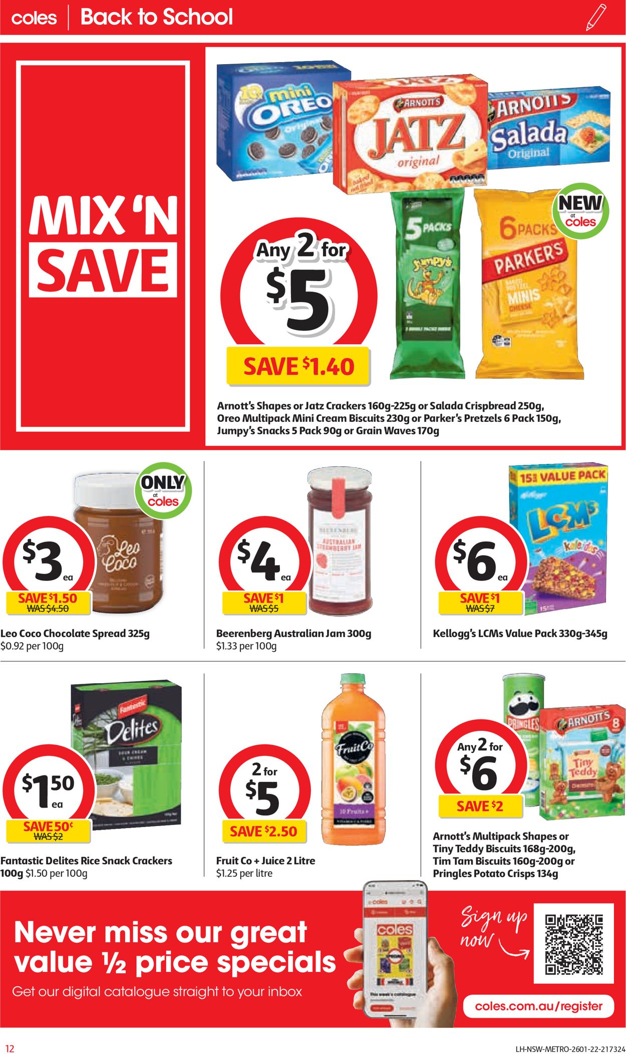 Coles Catalogue from 26/01/2022