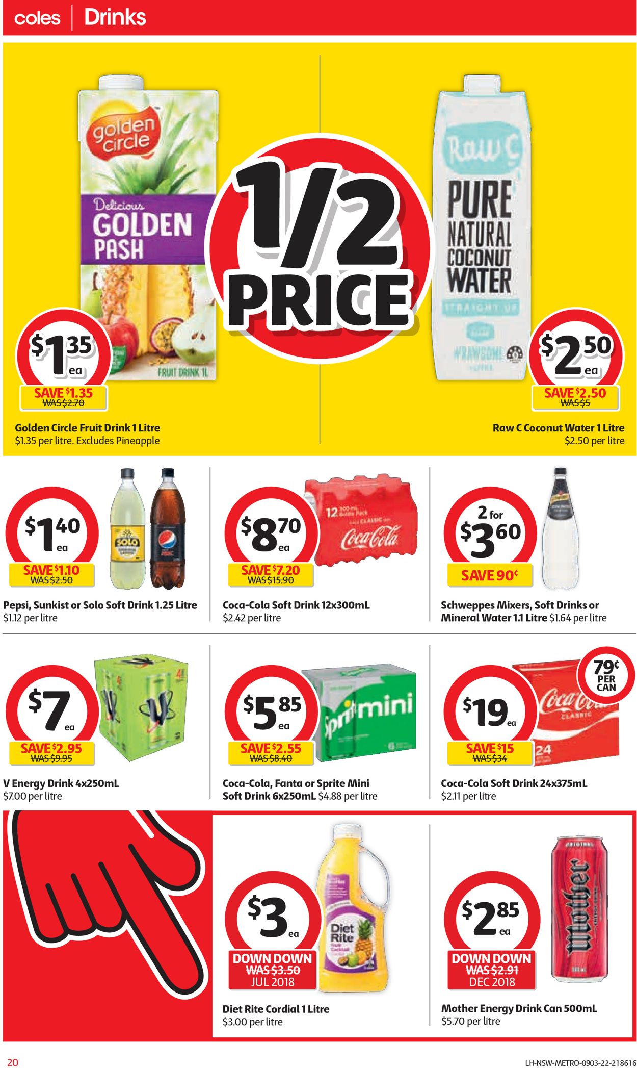 Coles Catalogue from 09/03/2022