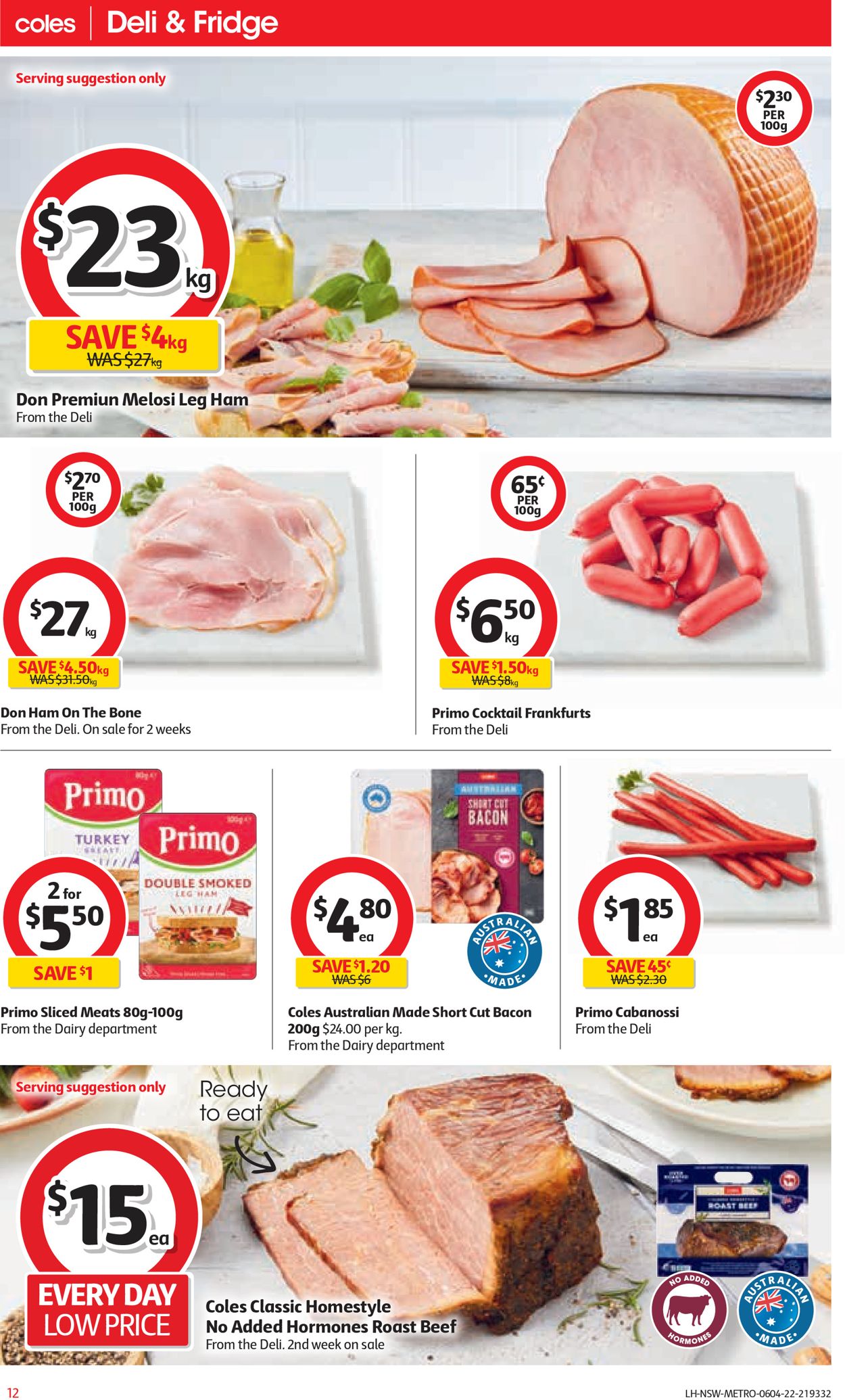Coles Catalogue from 06/04/2022