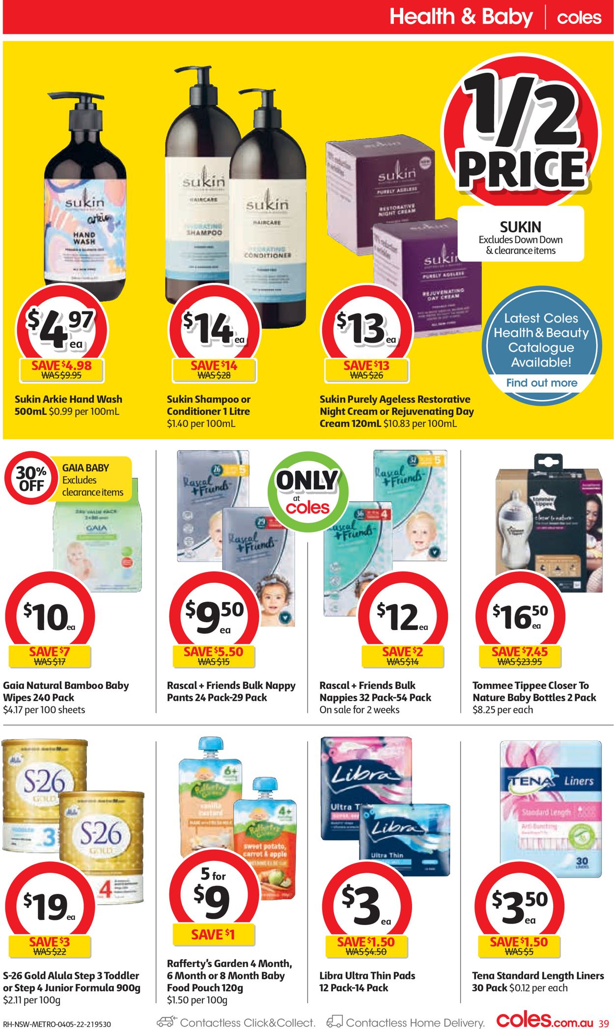 Coles Catalogue from 04/05/2022