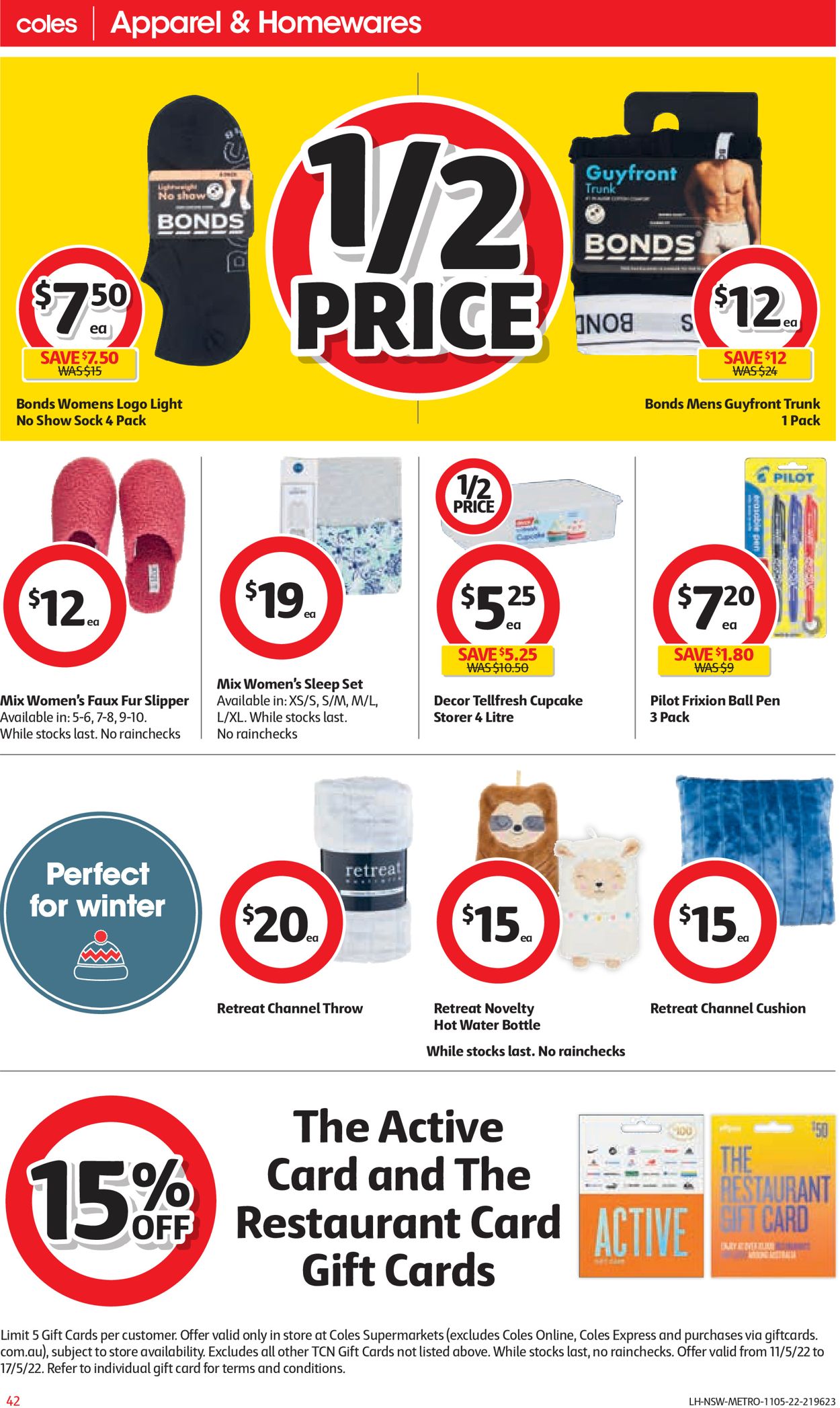 Coles Catalogue from 11/05/2022