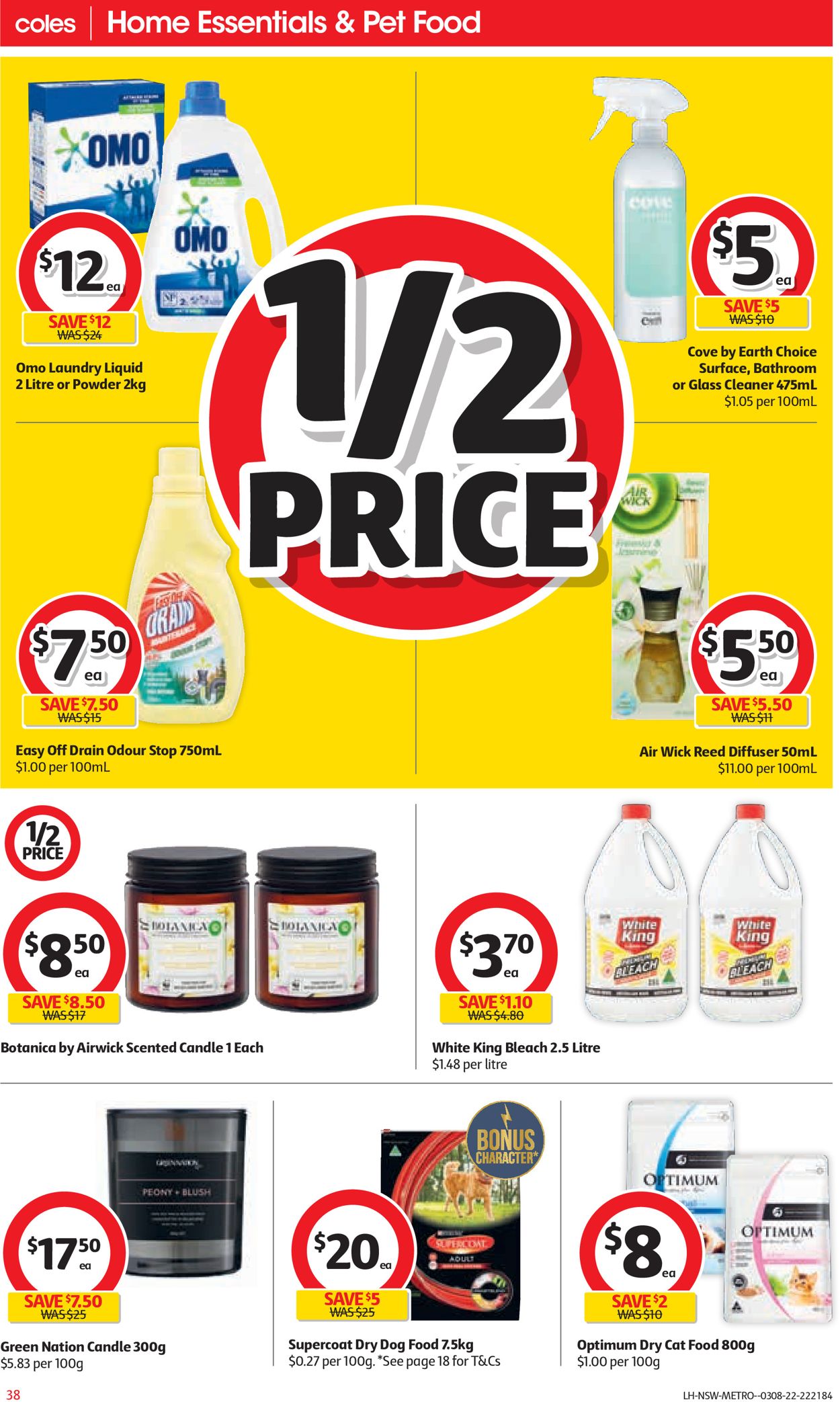 Coles Catalogue from 03/08/2022