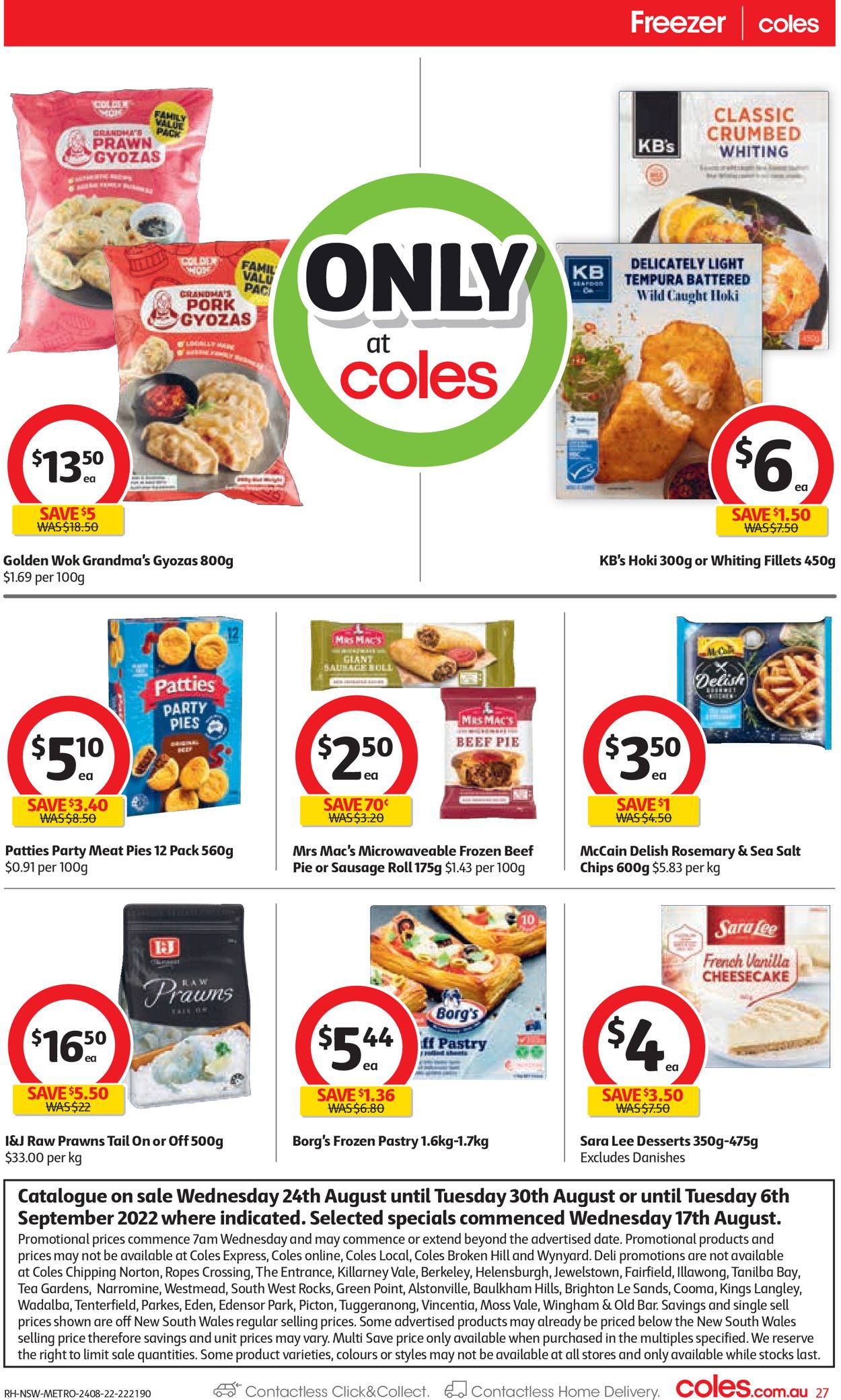 Coles Catalogue from 24/08/2022