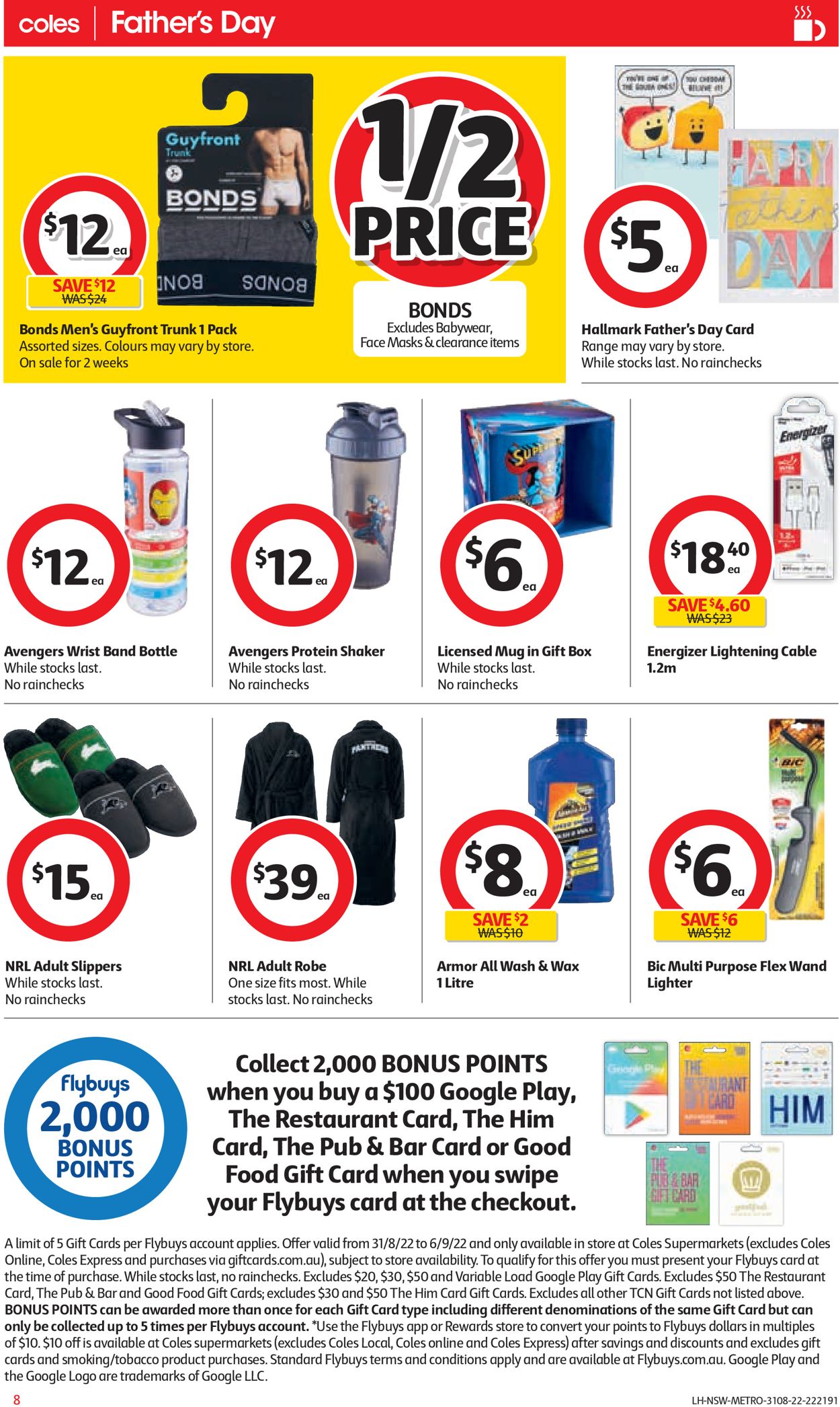 Coles Catalogue from 31/08/2022
