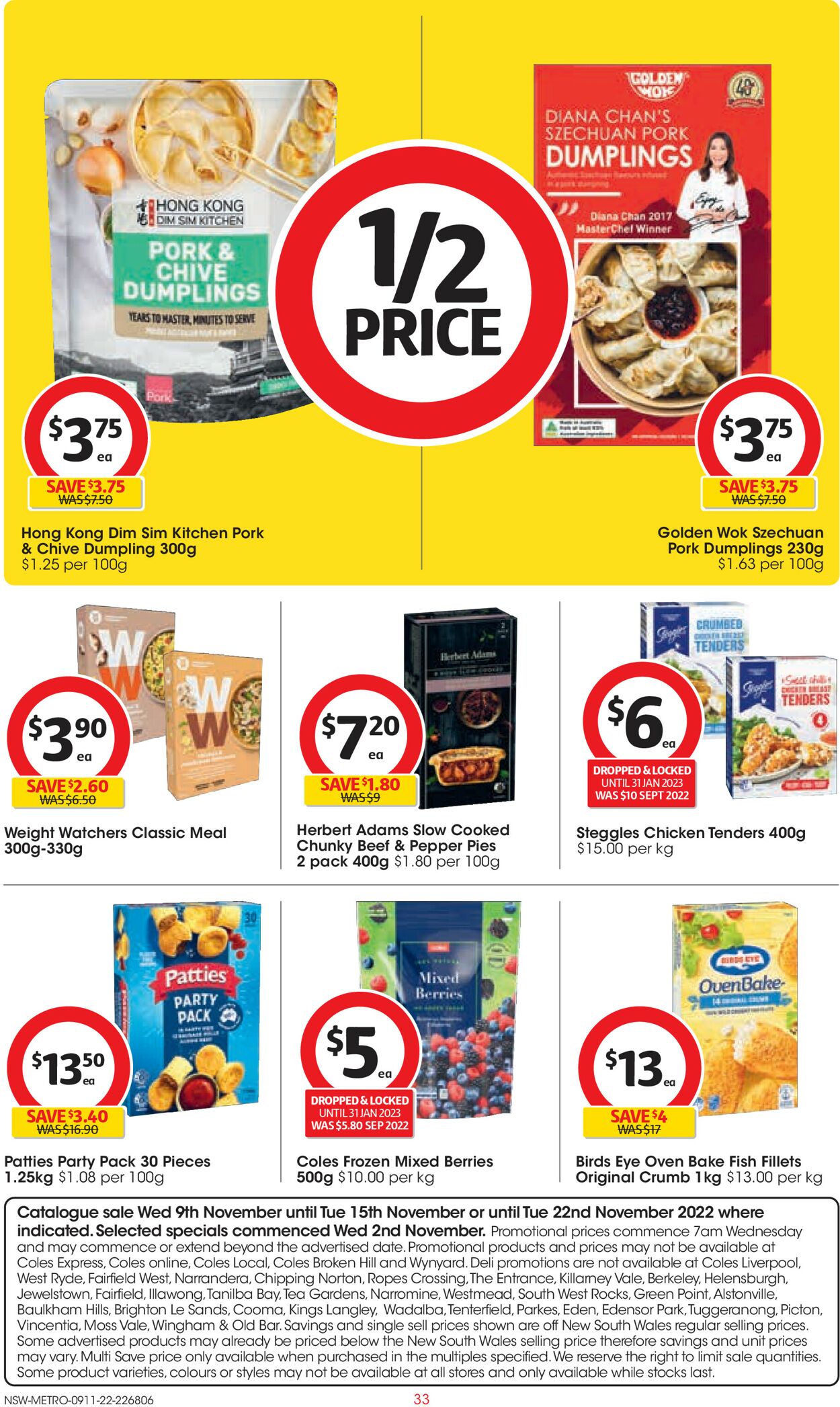 Coles Catalogue from 07/11/2022