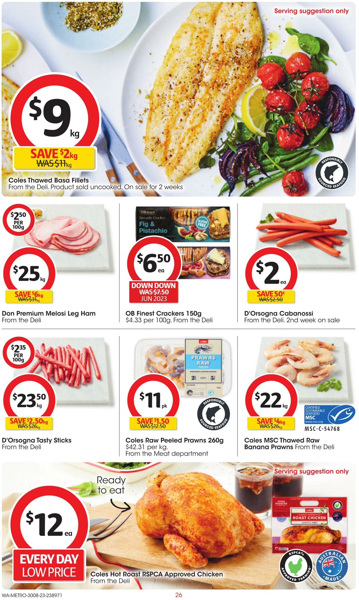 Coles Catalogue from 23/08/2023