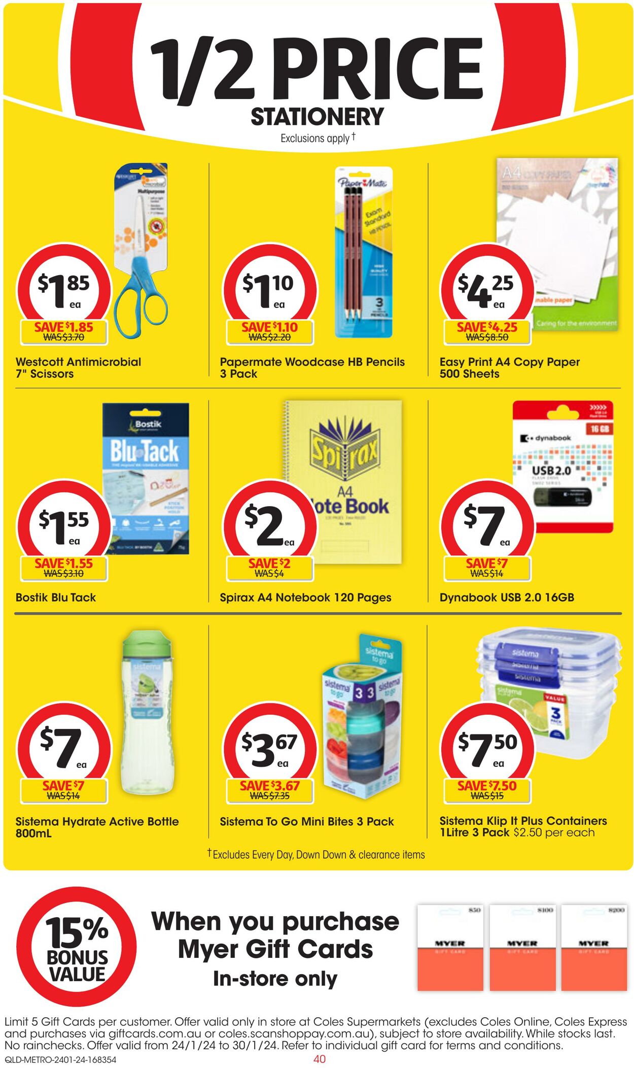 Coles Catalogue from 17/01/2024