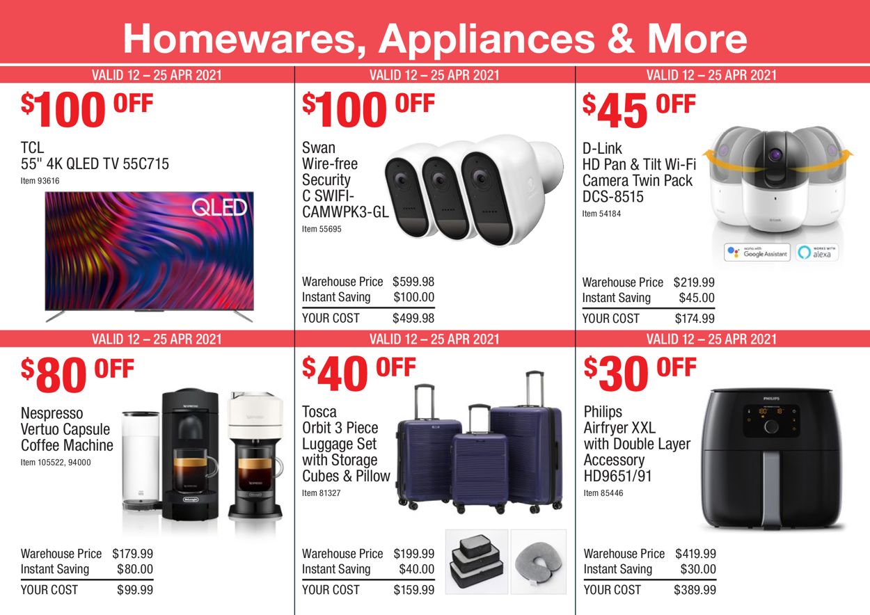 Costco Catalogue from 12/04/2021