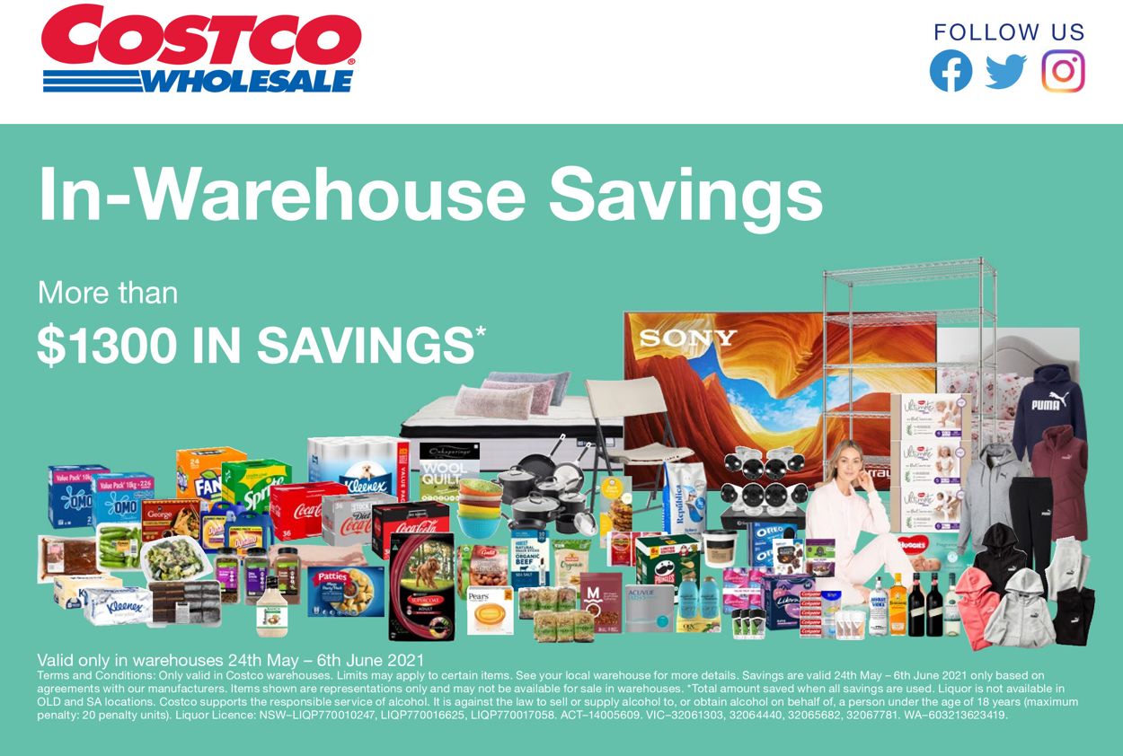 Costco Catalogue from 24/05/2021