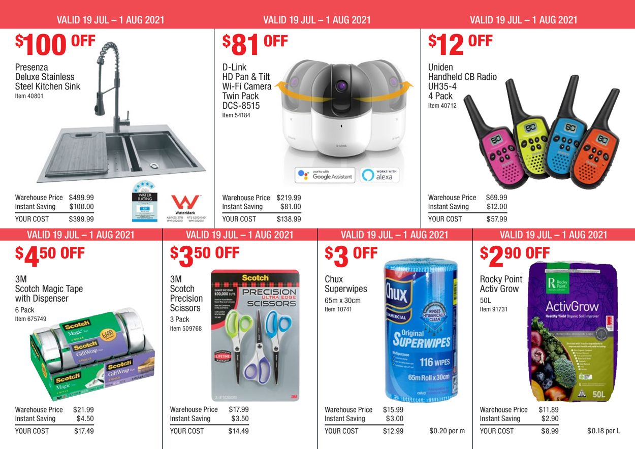 Costco Catalogue from 19/07/2021