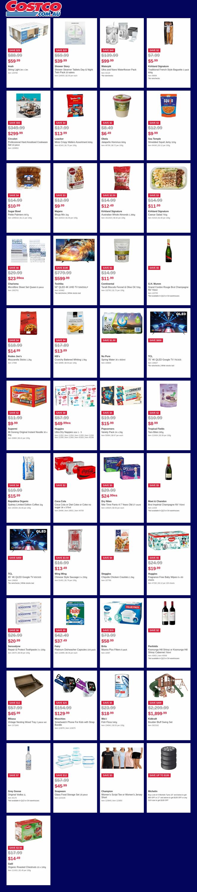 Costco Catalogue from 24/10/2022