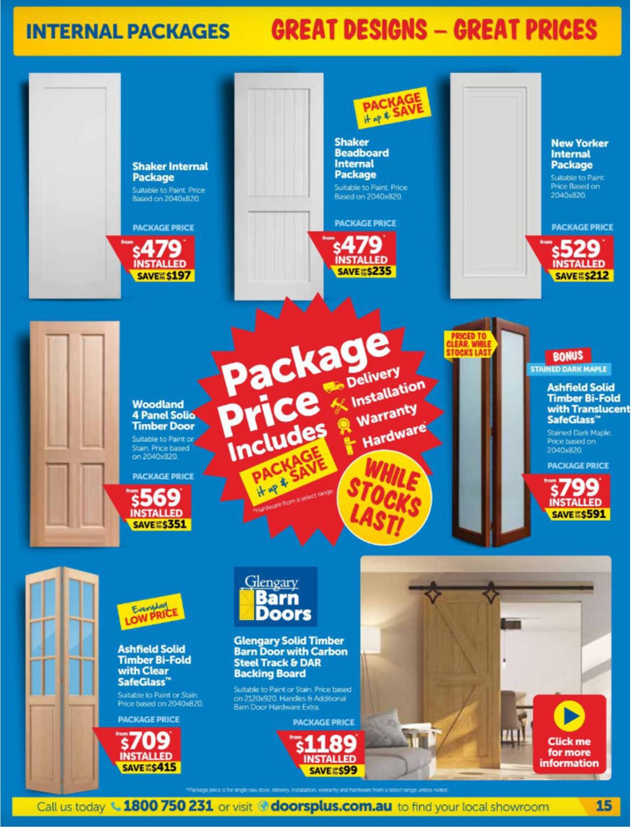 Doors Plus Catalogue from 08/11/2021