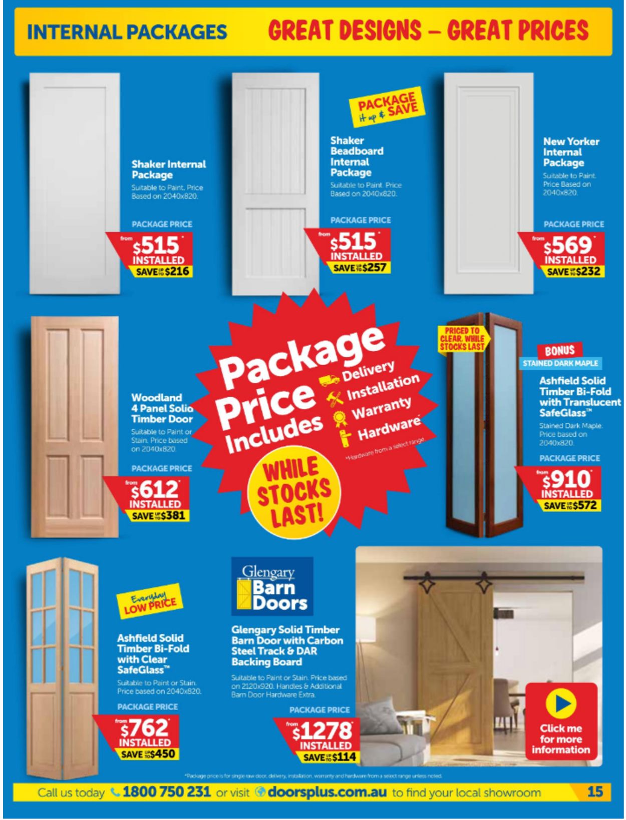 Doors Plus Catalogue from 01/01/2022