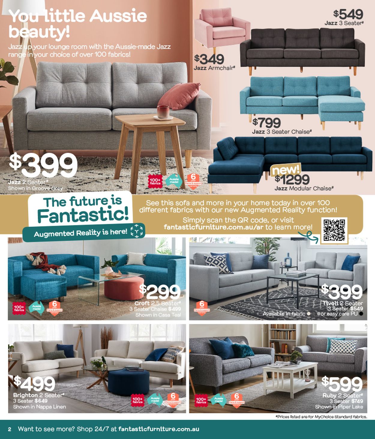 Fantastic Furniture Catalogue from 01/07/2020