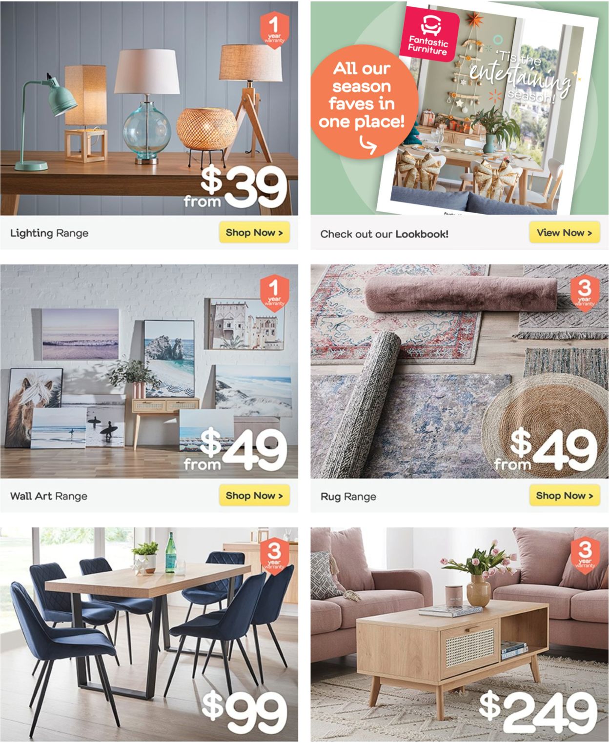 Fantastic Furniture Catalogue from 23/11/2021