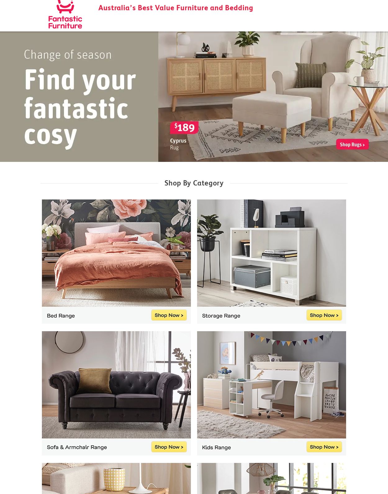 Fantastic Furniture Catalogue from 03/07/2023