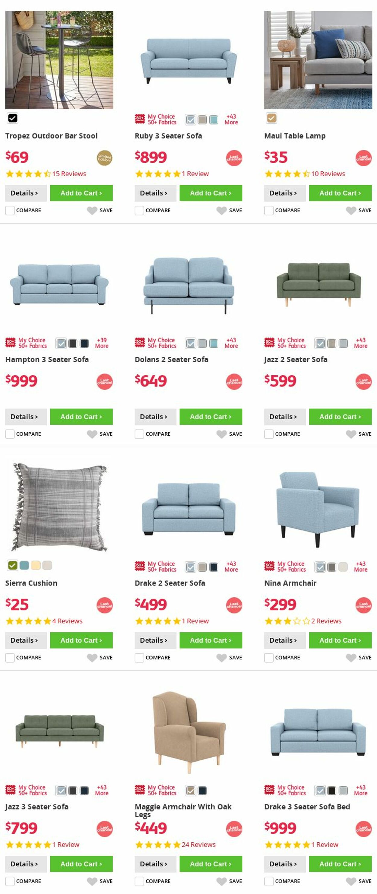 Fantastic Furniture Catalogue from 19/07/2023