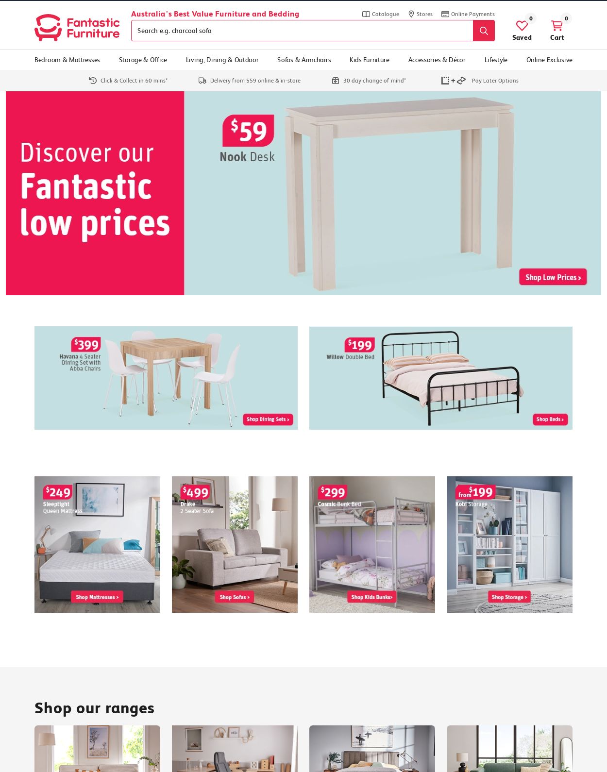 Fantastic Furniture Catalogue from 29/01/2024