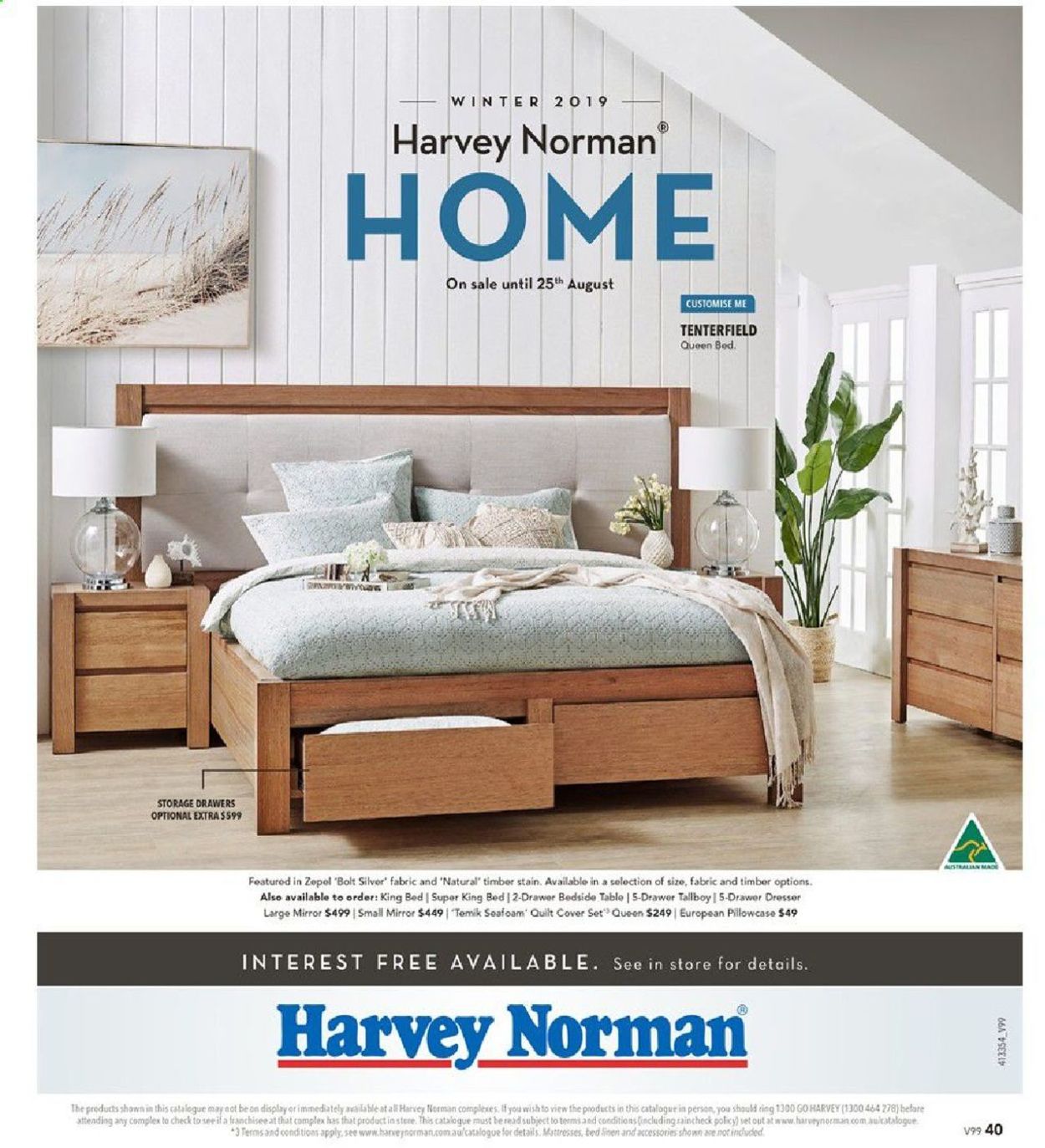 Harvey Norman Catalogue from 02/08/2019
