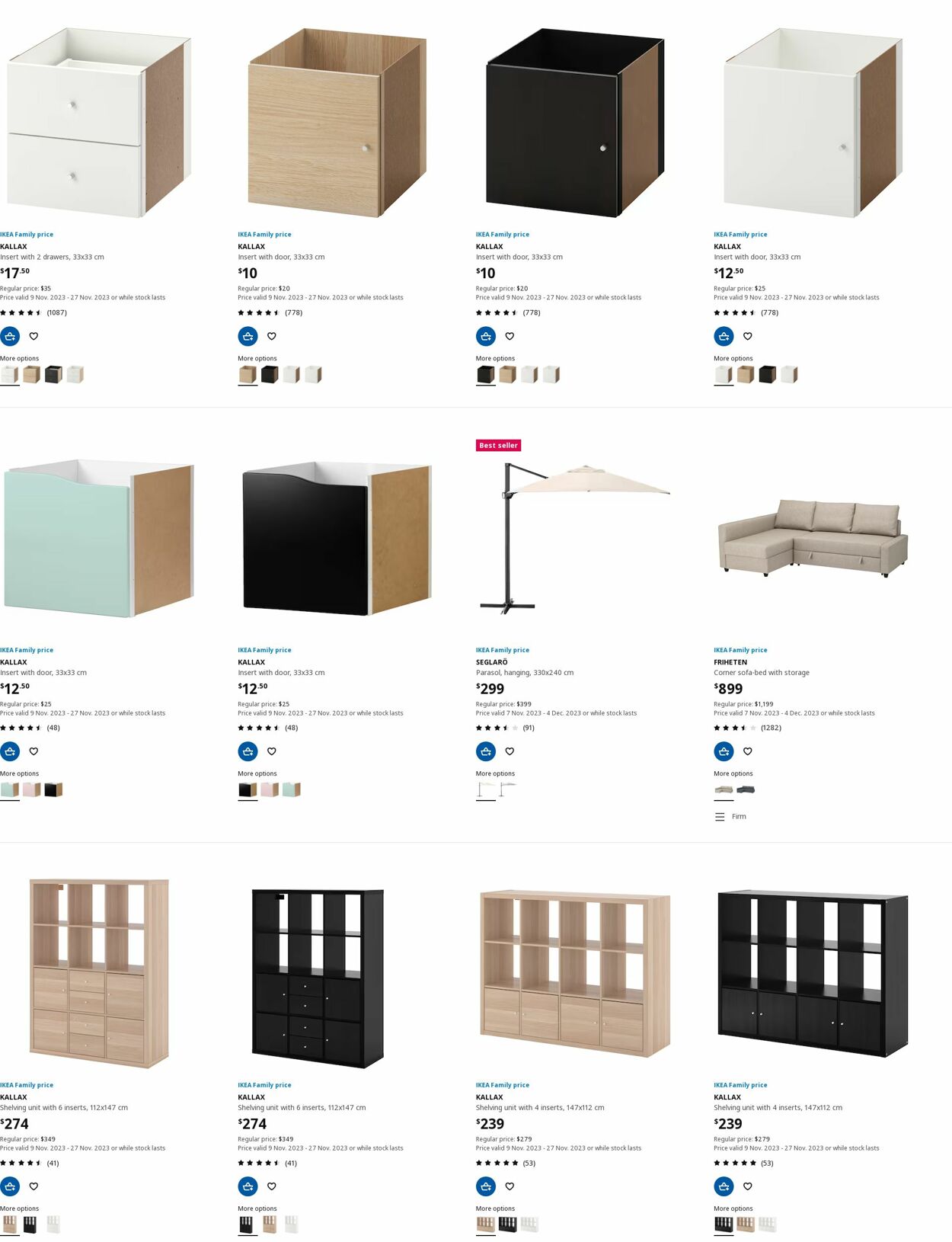 IKEA Catalogue from 16/11/2023