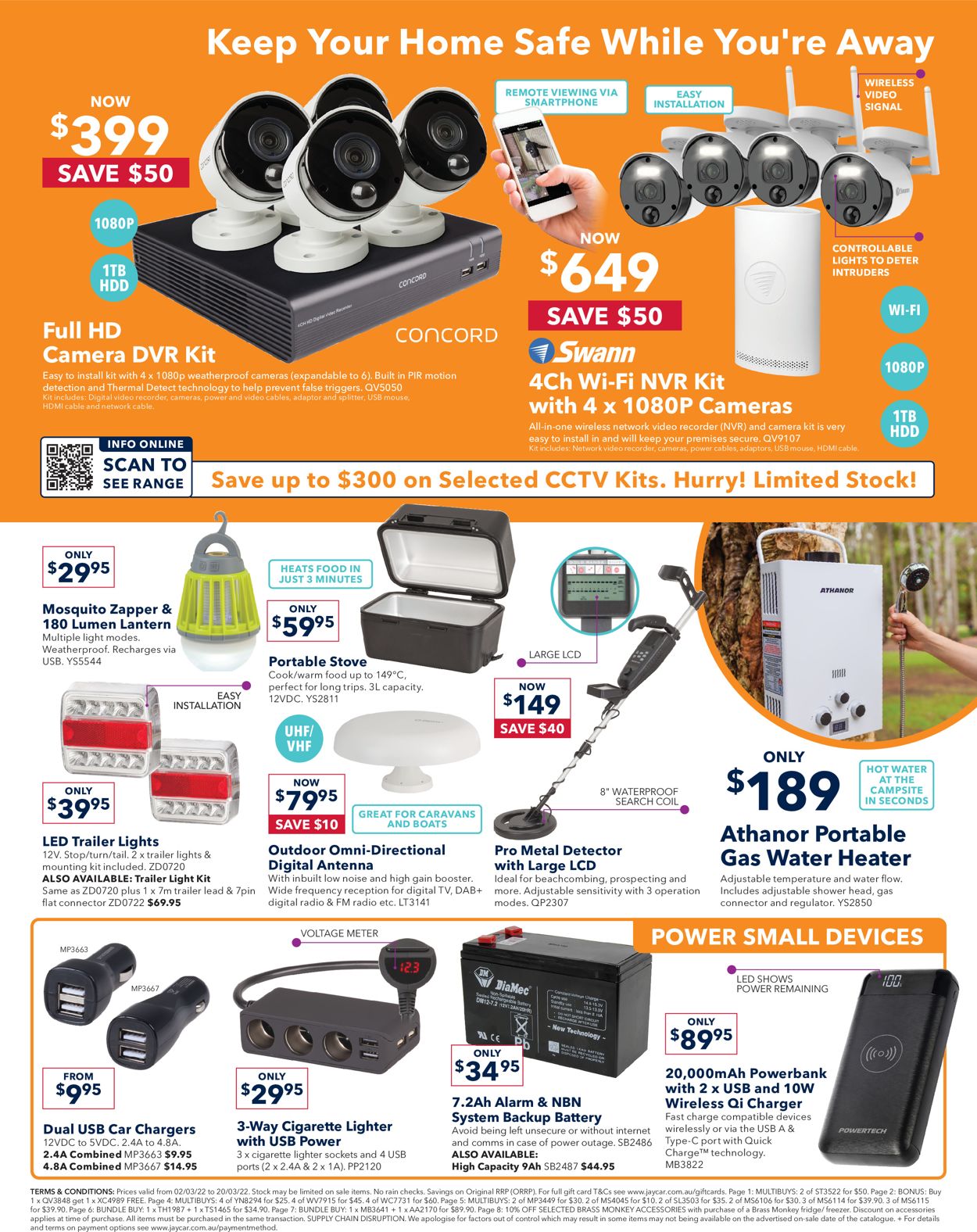 Jaycar Electronics Catalogue from 02/03/2022