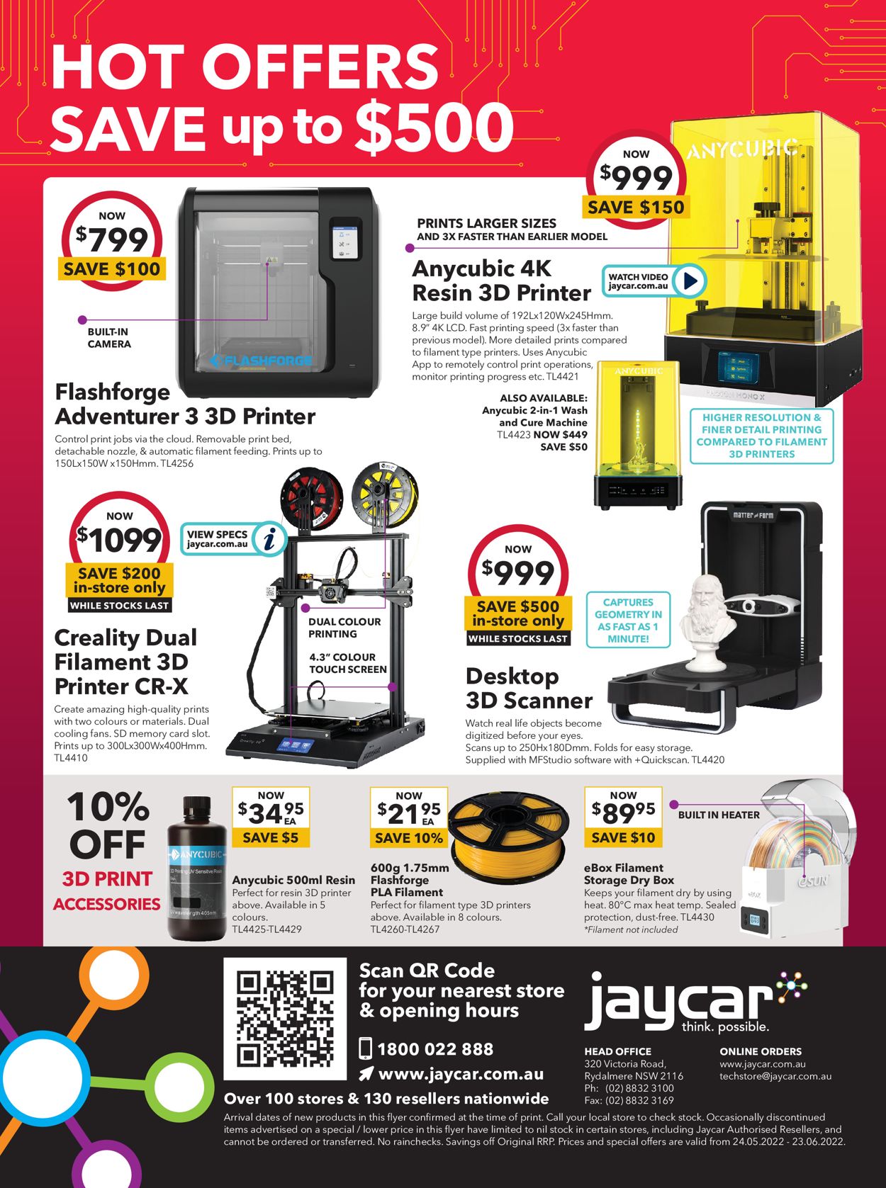 Jaycar Electronics Catalogue from 24/05/2022