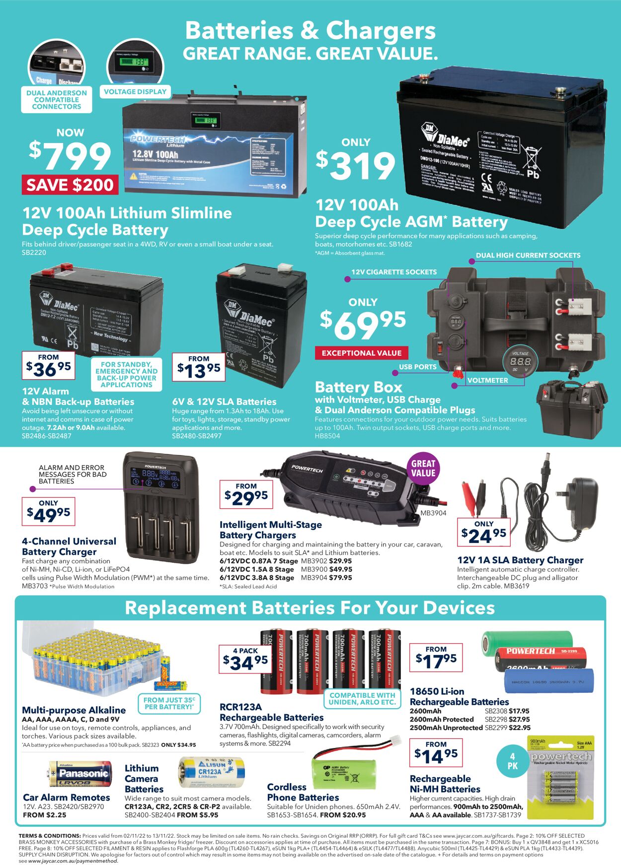 Jaycar Electronics Catalogue from 03/11/2022