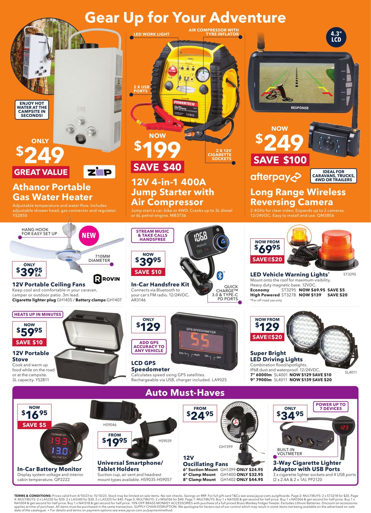 Jaycar Electronics Catalogue from 05/10/2023
