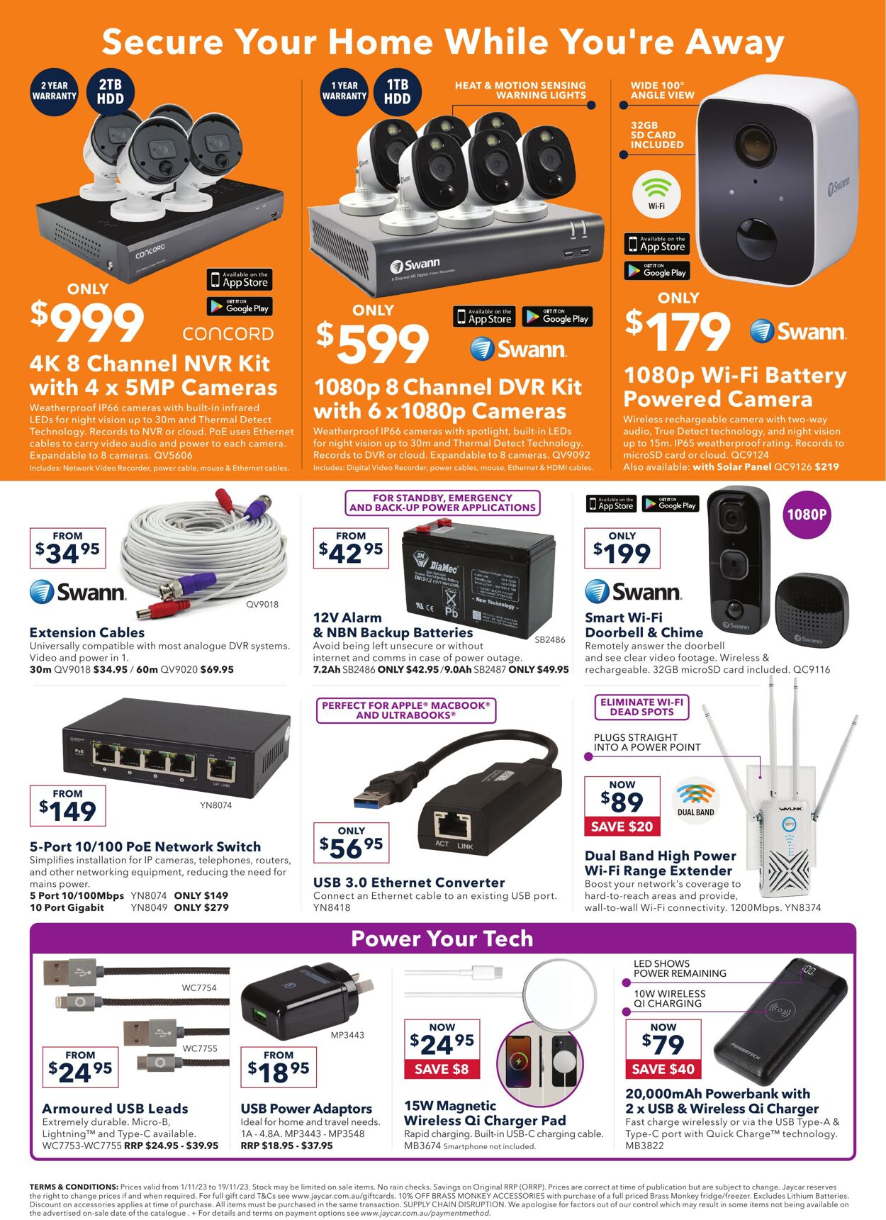 Jaycar Electronics Catalogue from 02/11/2023