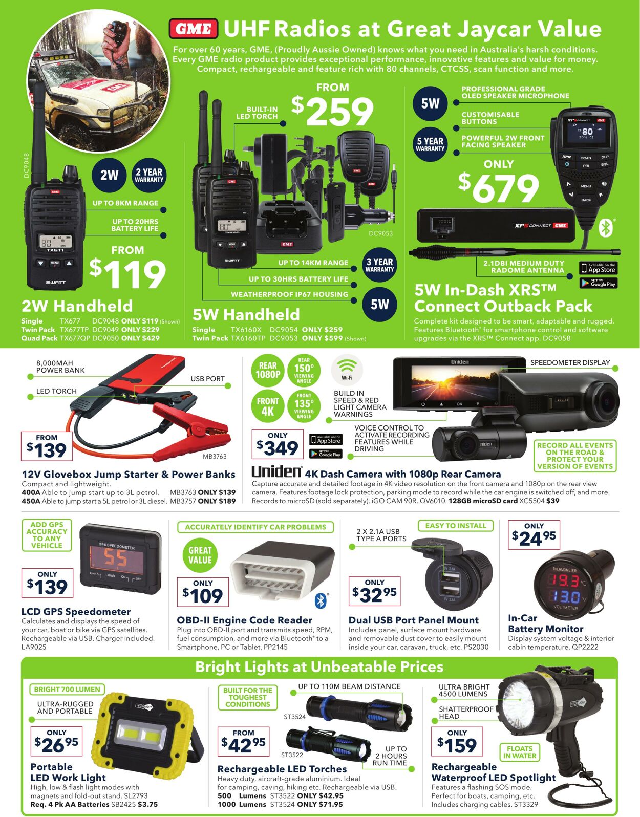 Jaycar Electronics Catalogue from 09/05/2024