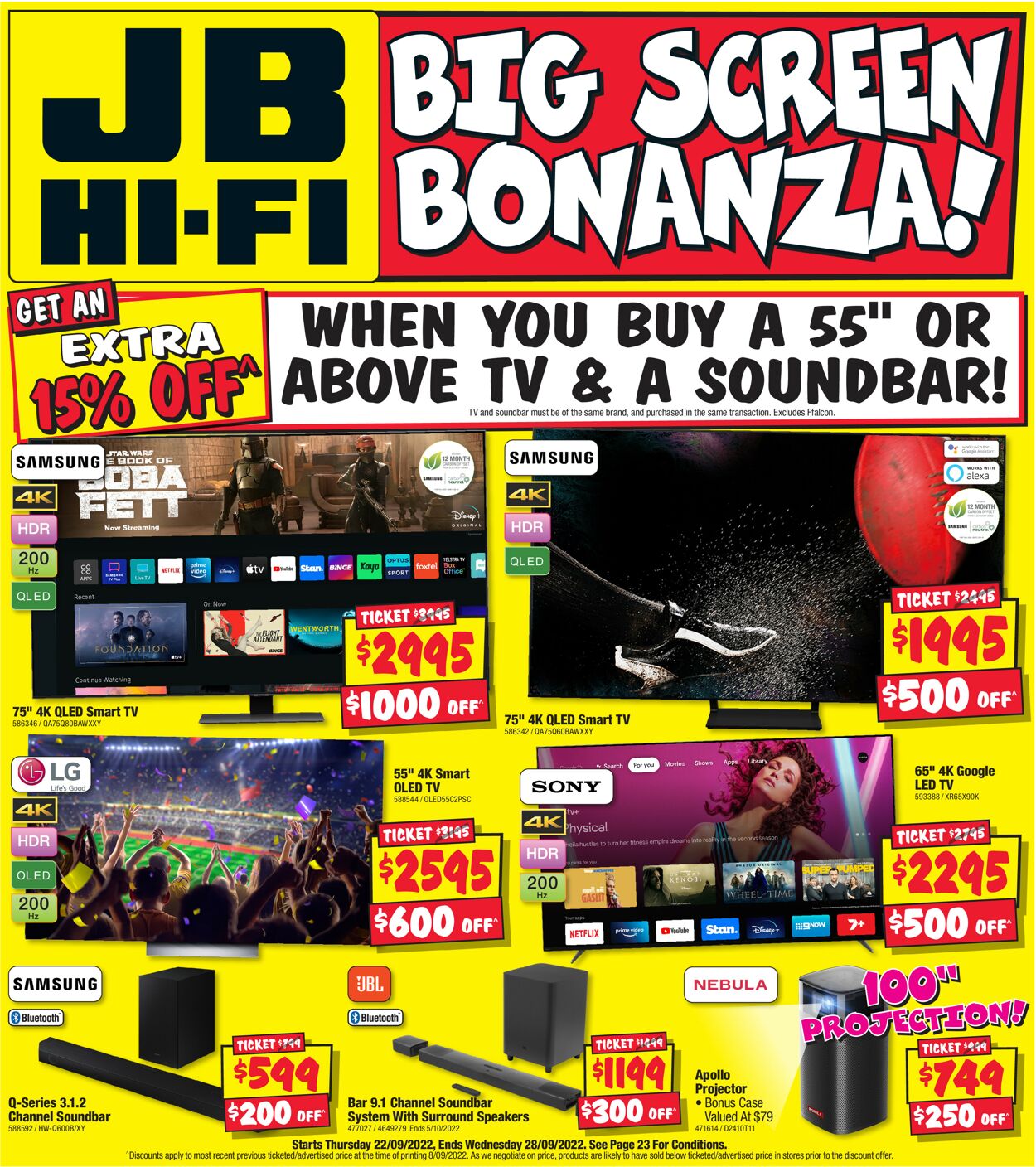 JB Hi-Fi Catalogue from 22/09/2022