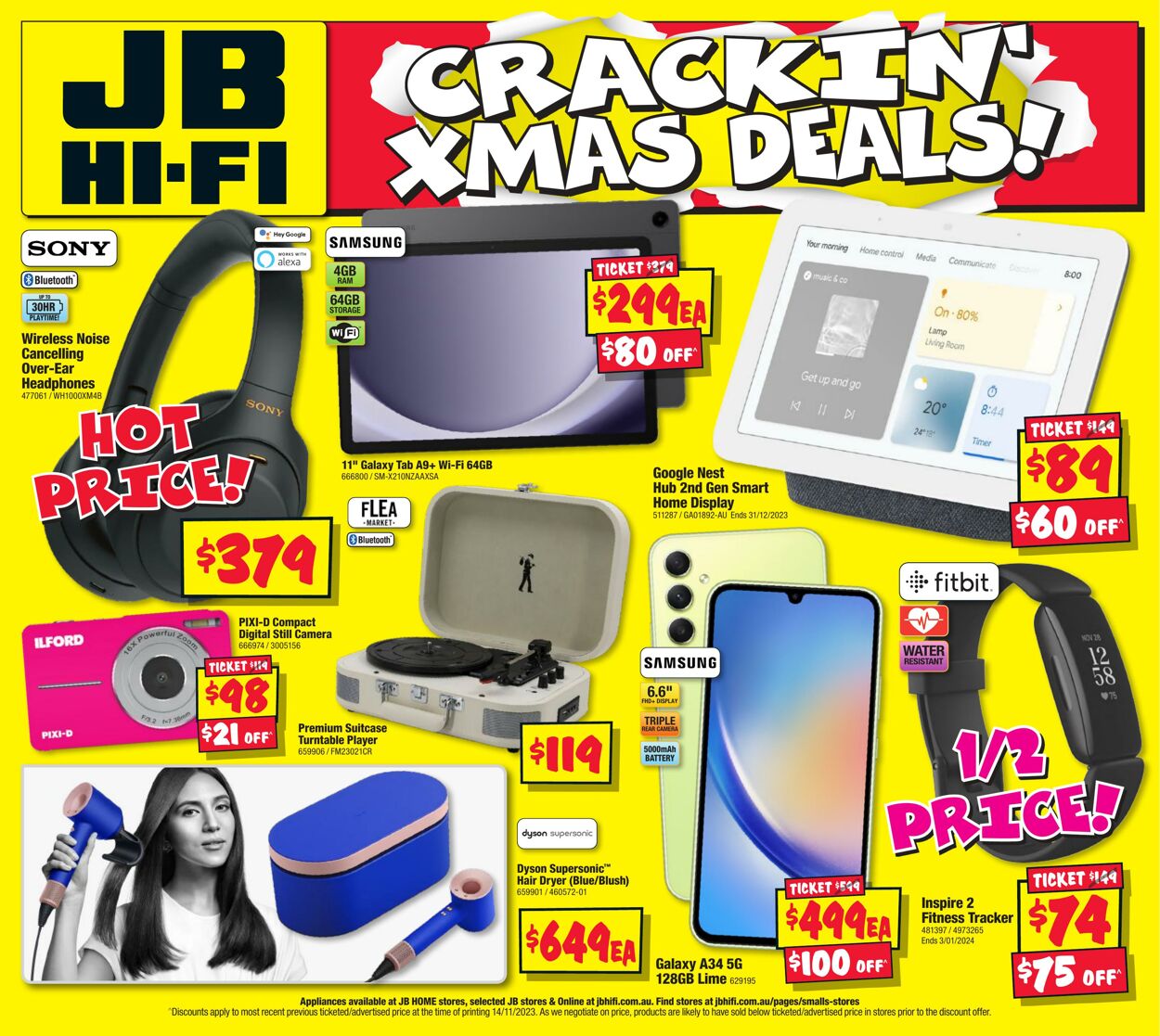 JB Hi-Fi Catalogue from 30/11/2023