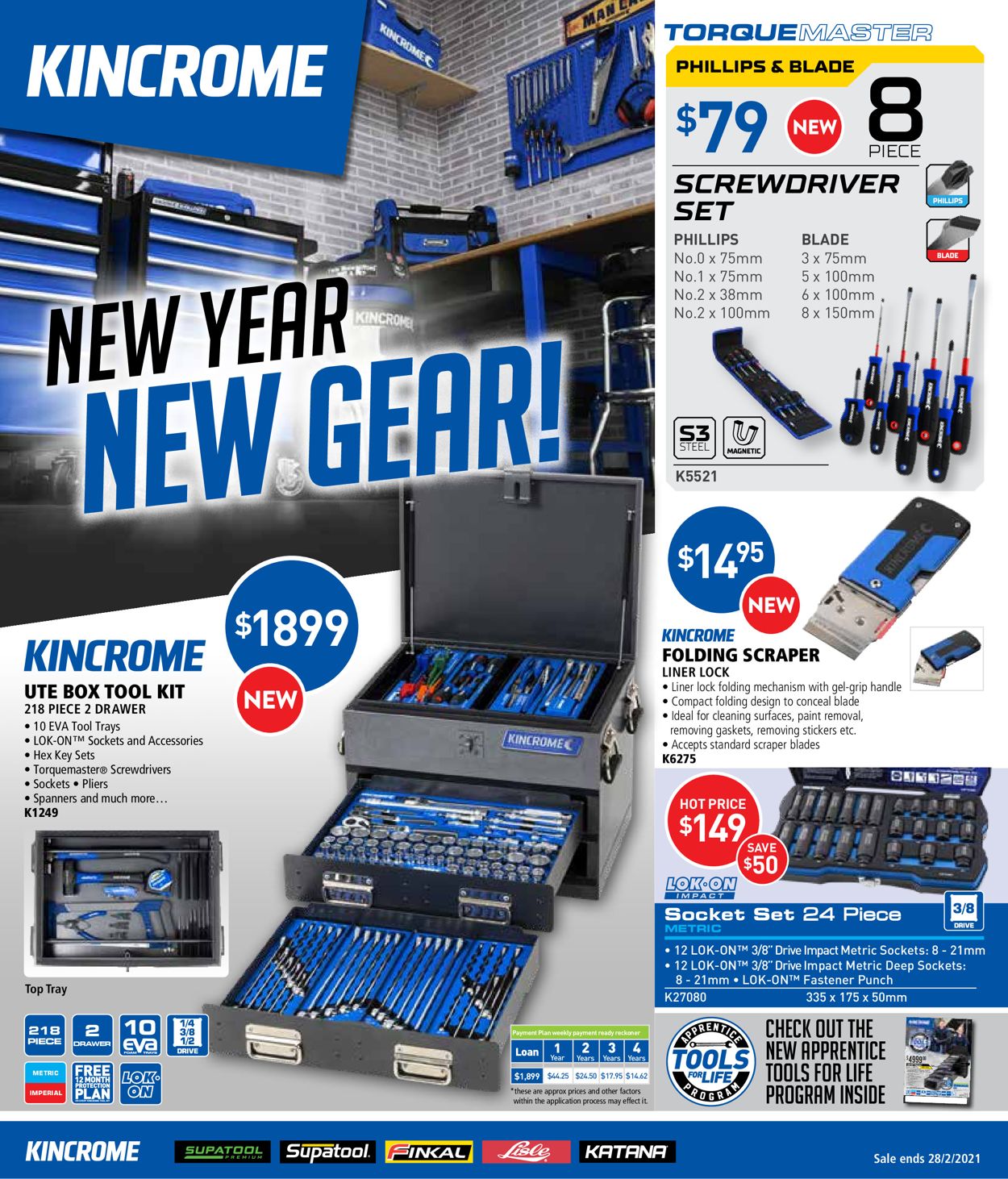 Kincrome Catalogue from 01/01/2021