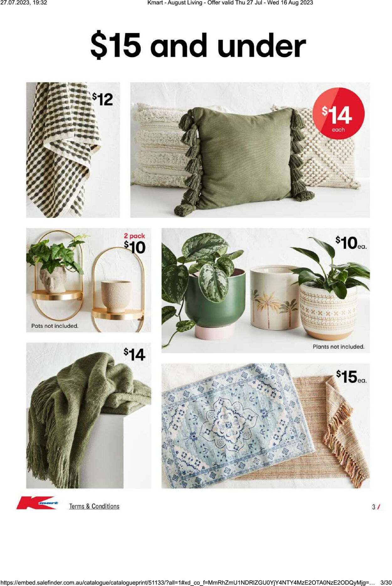 Kmart Catalogue from 27/07/2023