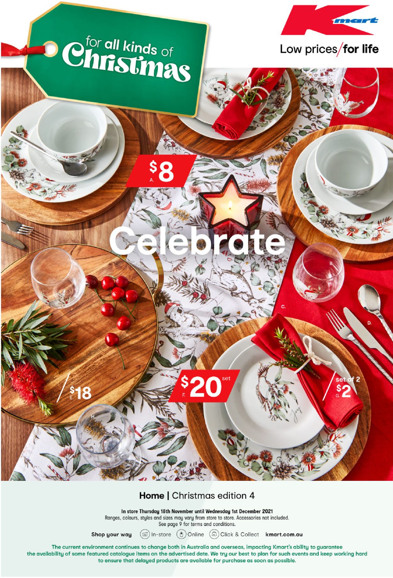 Kmart Catalogue from 18/11/2021
