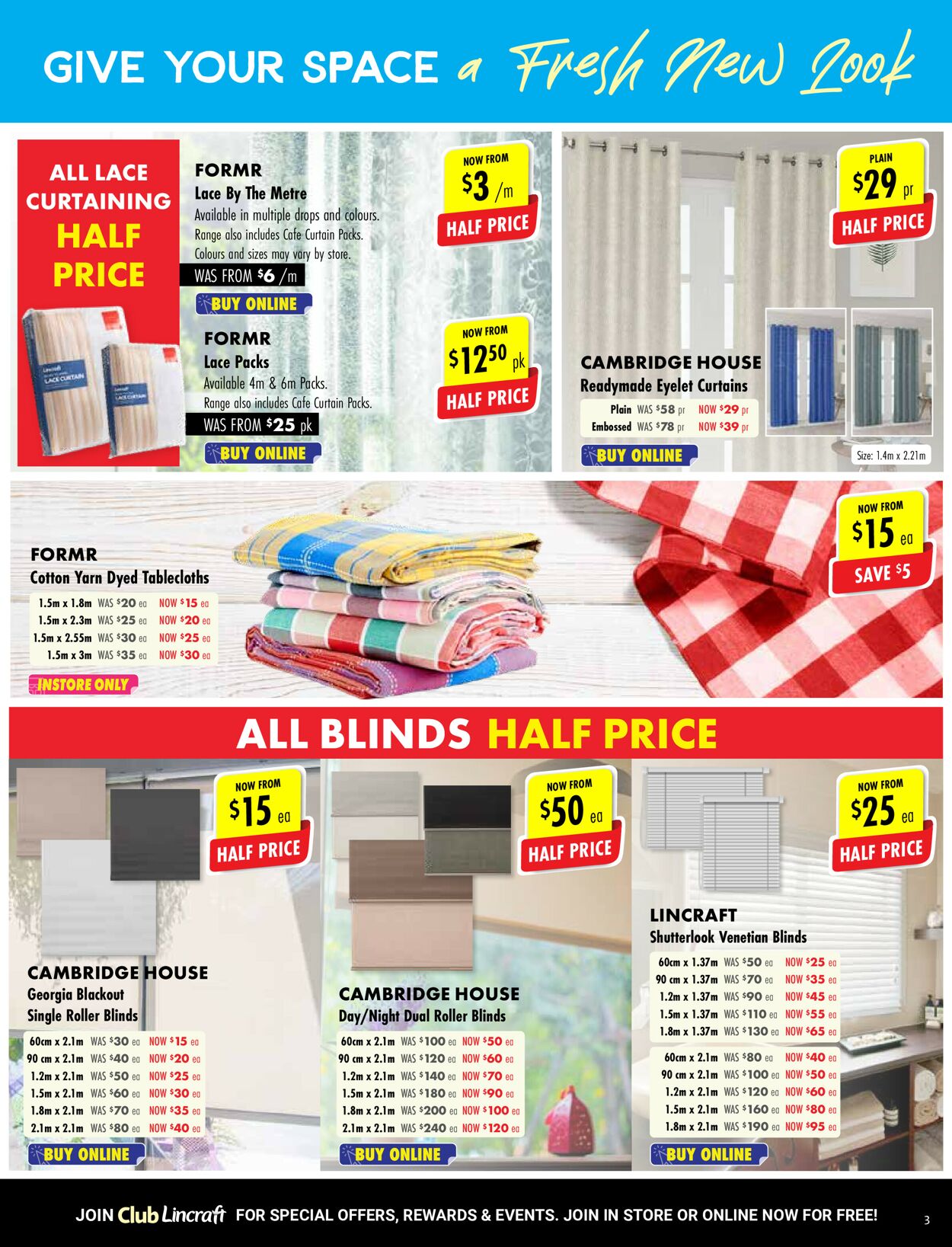 Lincraft Catalogue from 01/06/2023