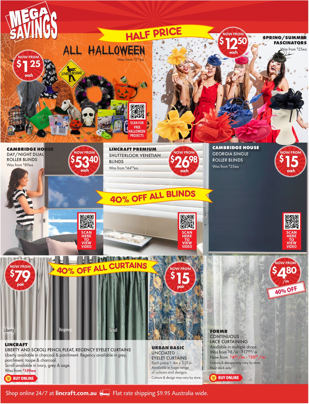 Lincraft Catalogue from 12/10/2021