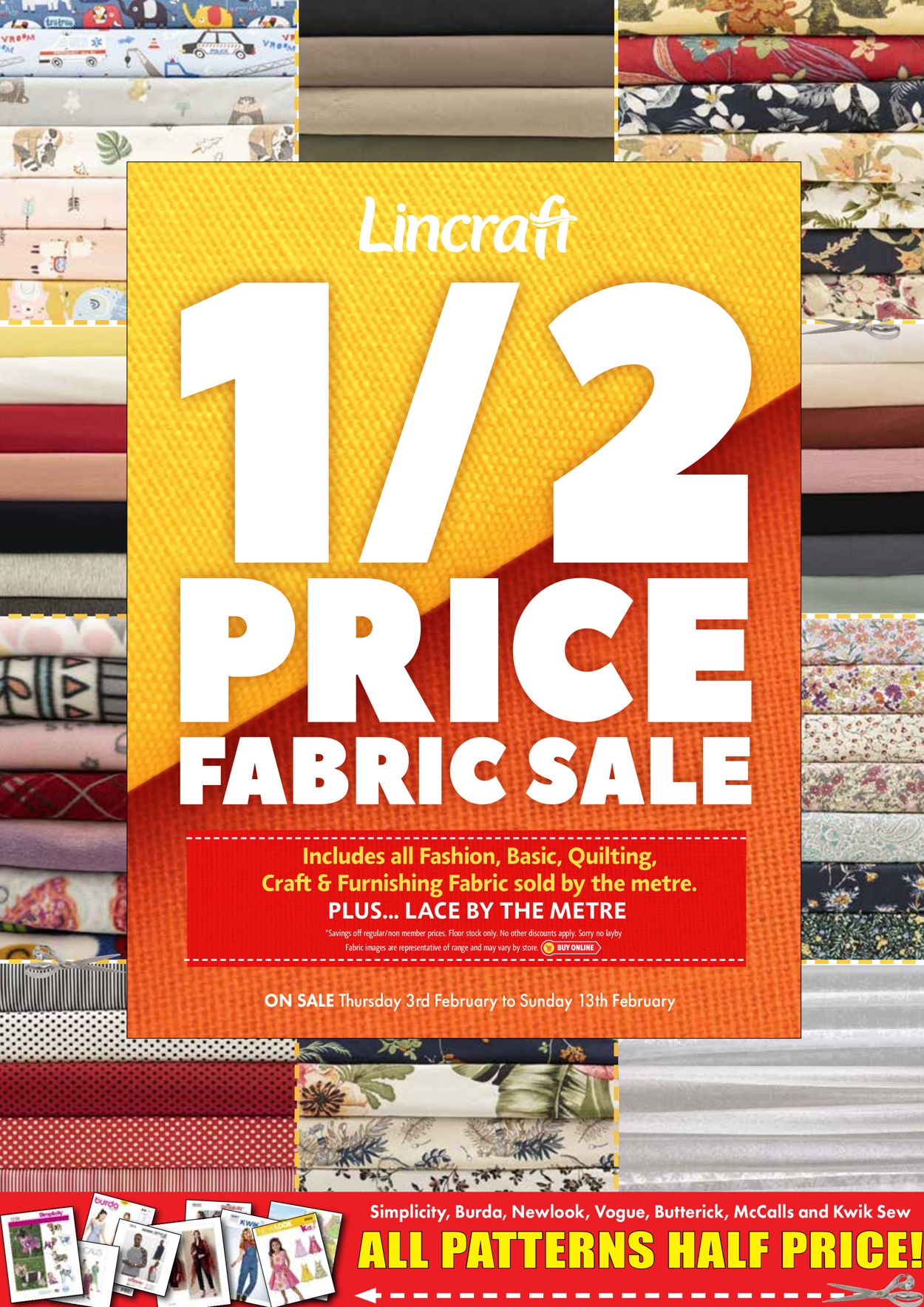 Lincraft Catalogue from 03/02/2022