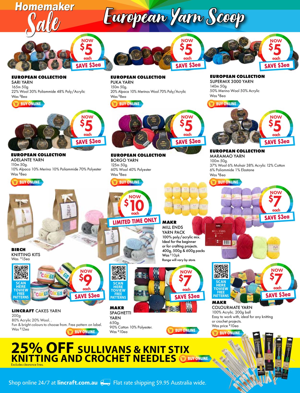 Lincraft Catalogue from 01/03/2022