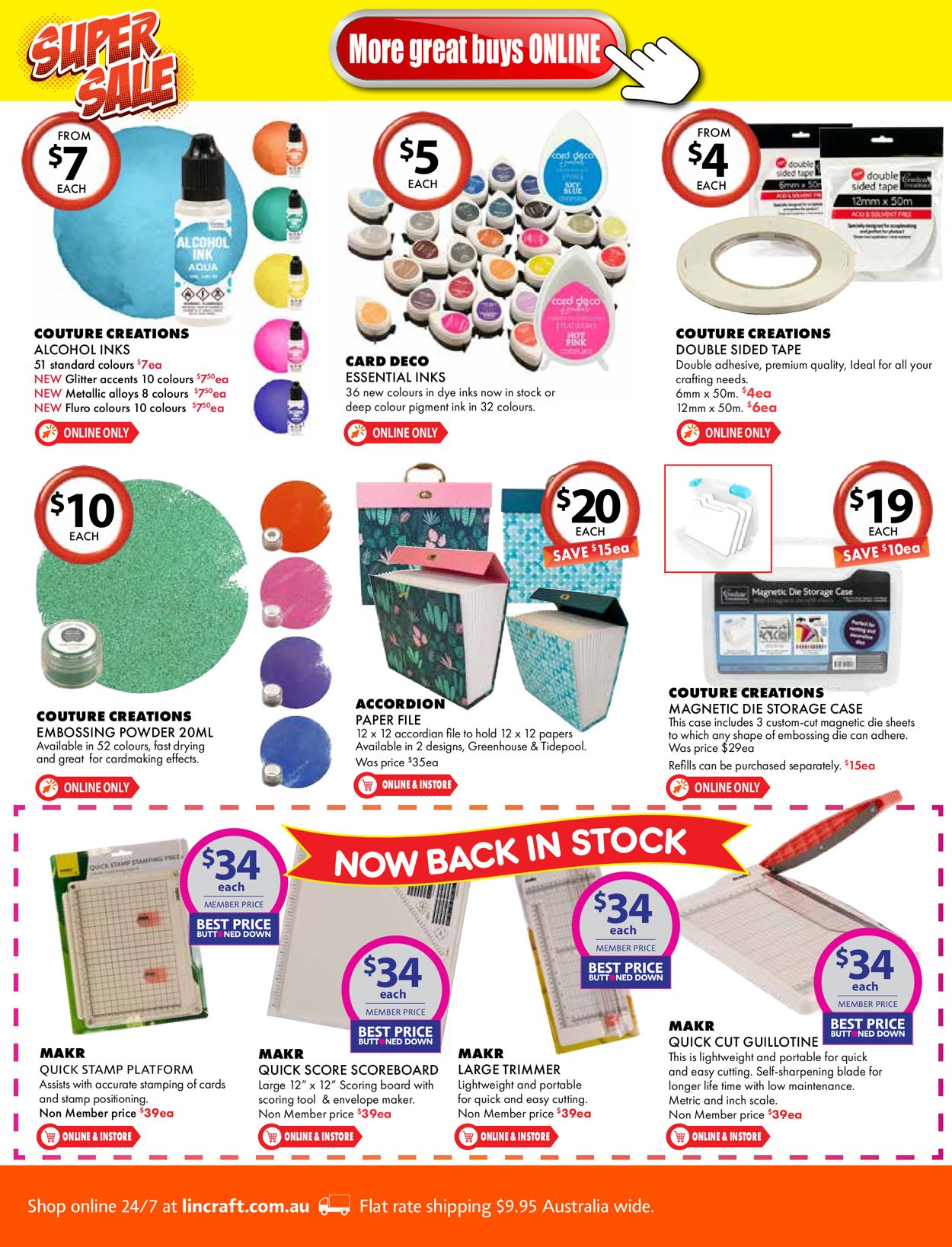Lincraft Catalogue from 30/03/2022