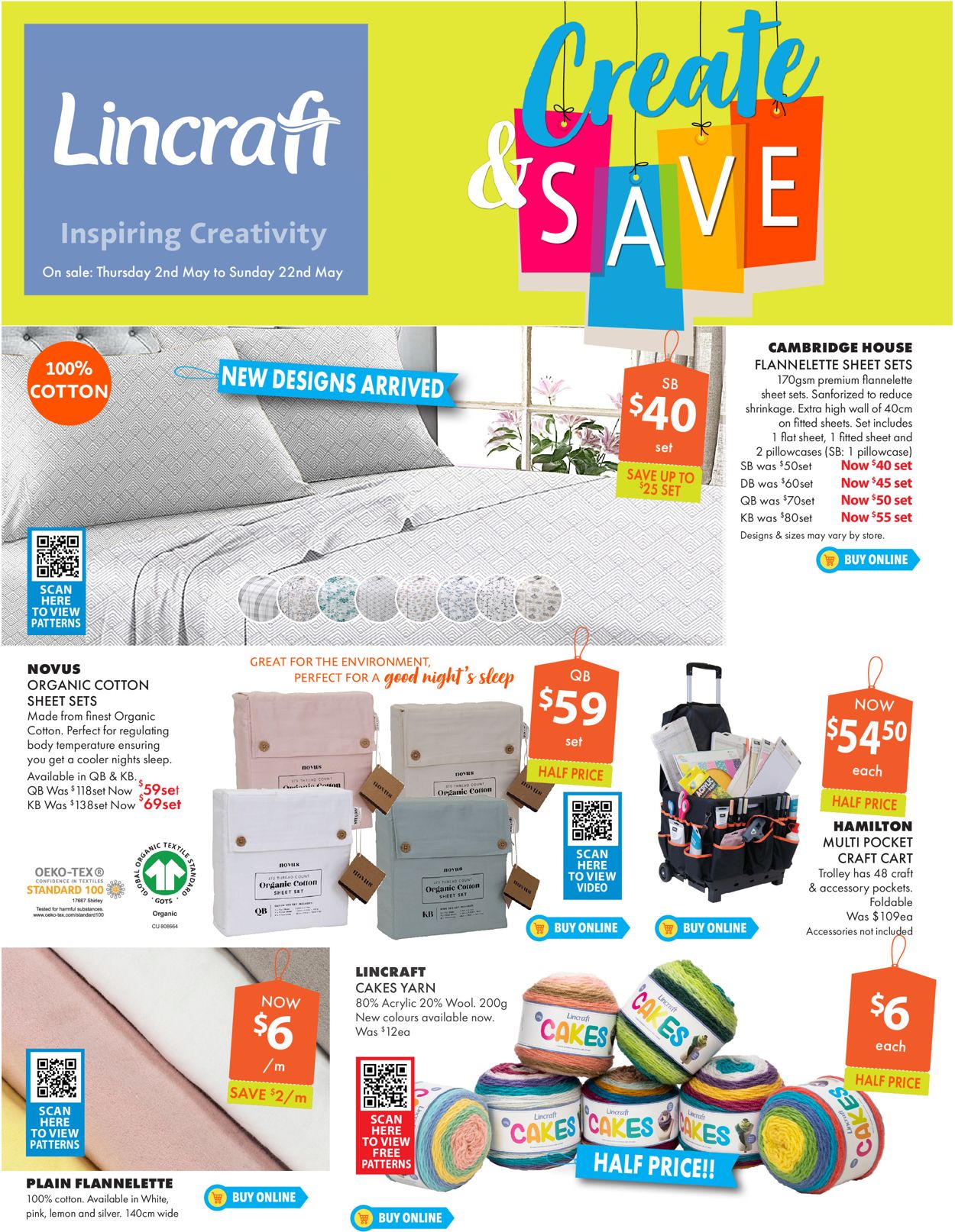 Lincraft Catalogue from 02/05/2022