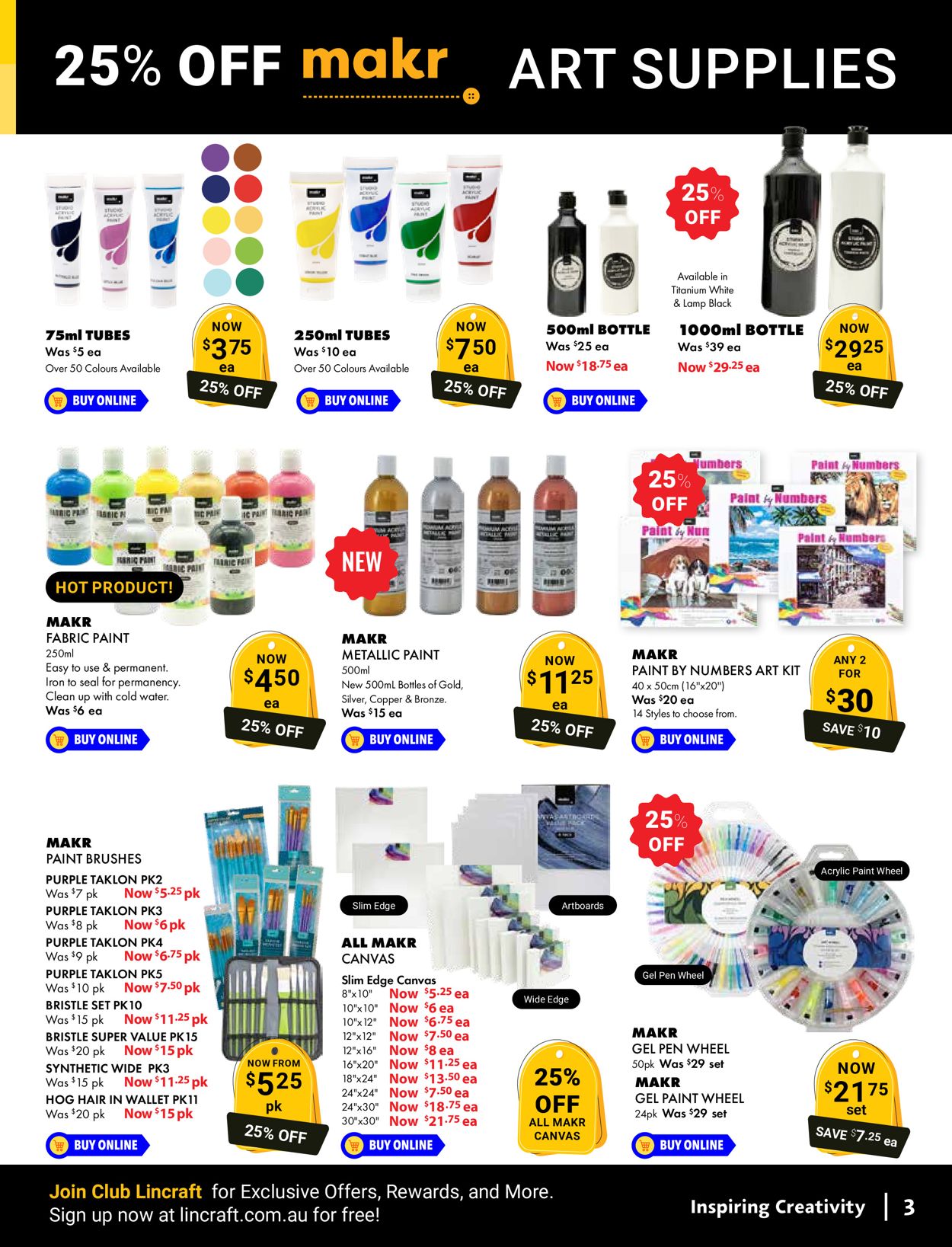 Lincraft Catalogue from 02/06/2022