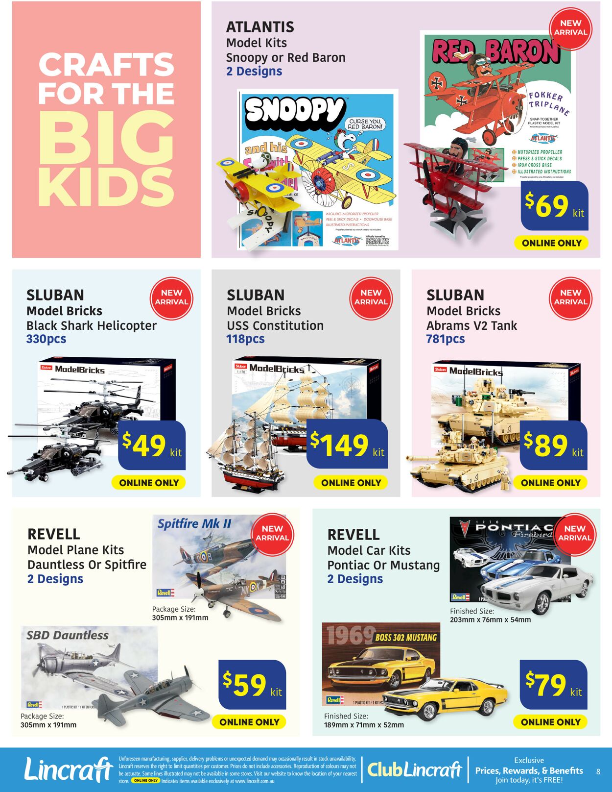 Lincraft Catalogue from 19/09/2022