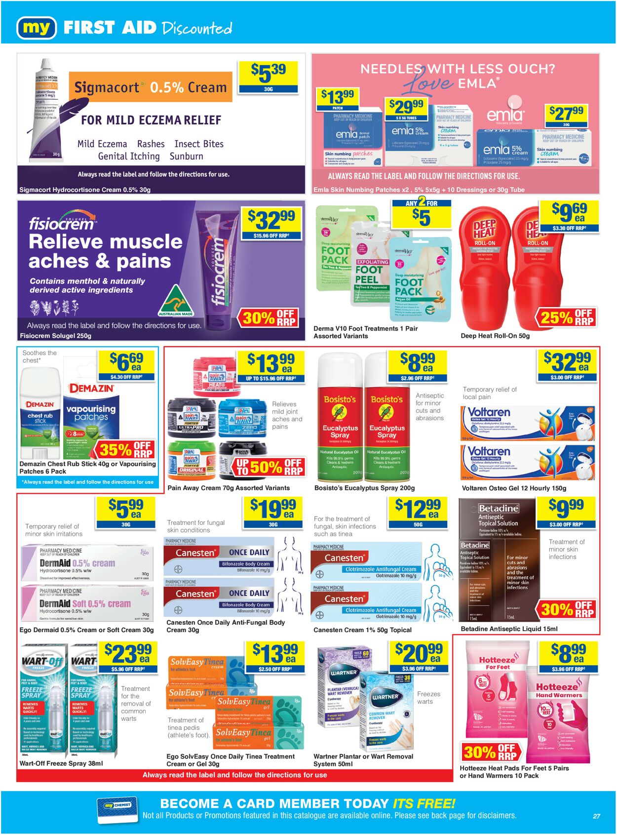 My Chemist Catalogue from 18/08/2023