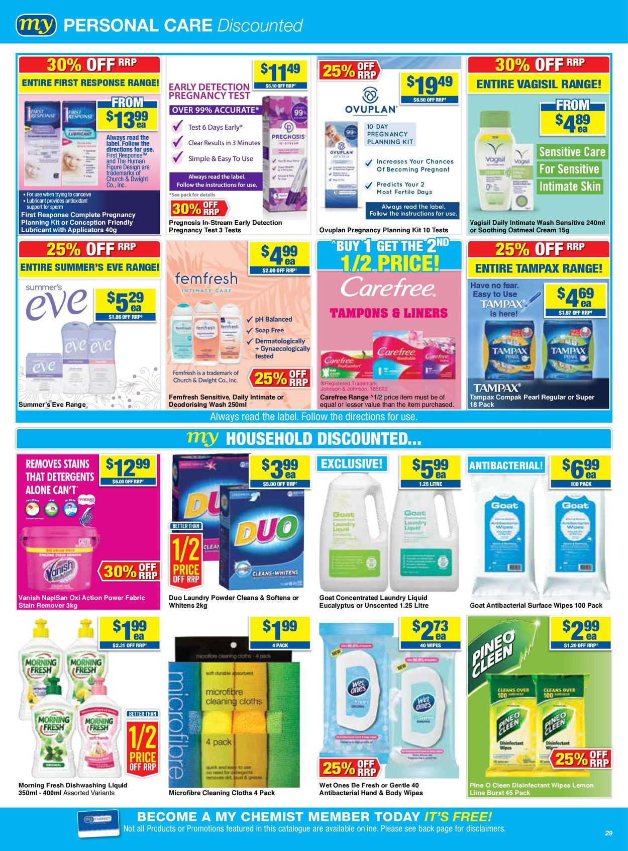 My Chemist Catalogue from 22/04/2021