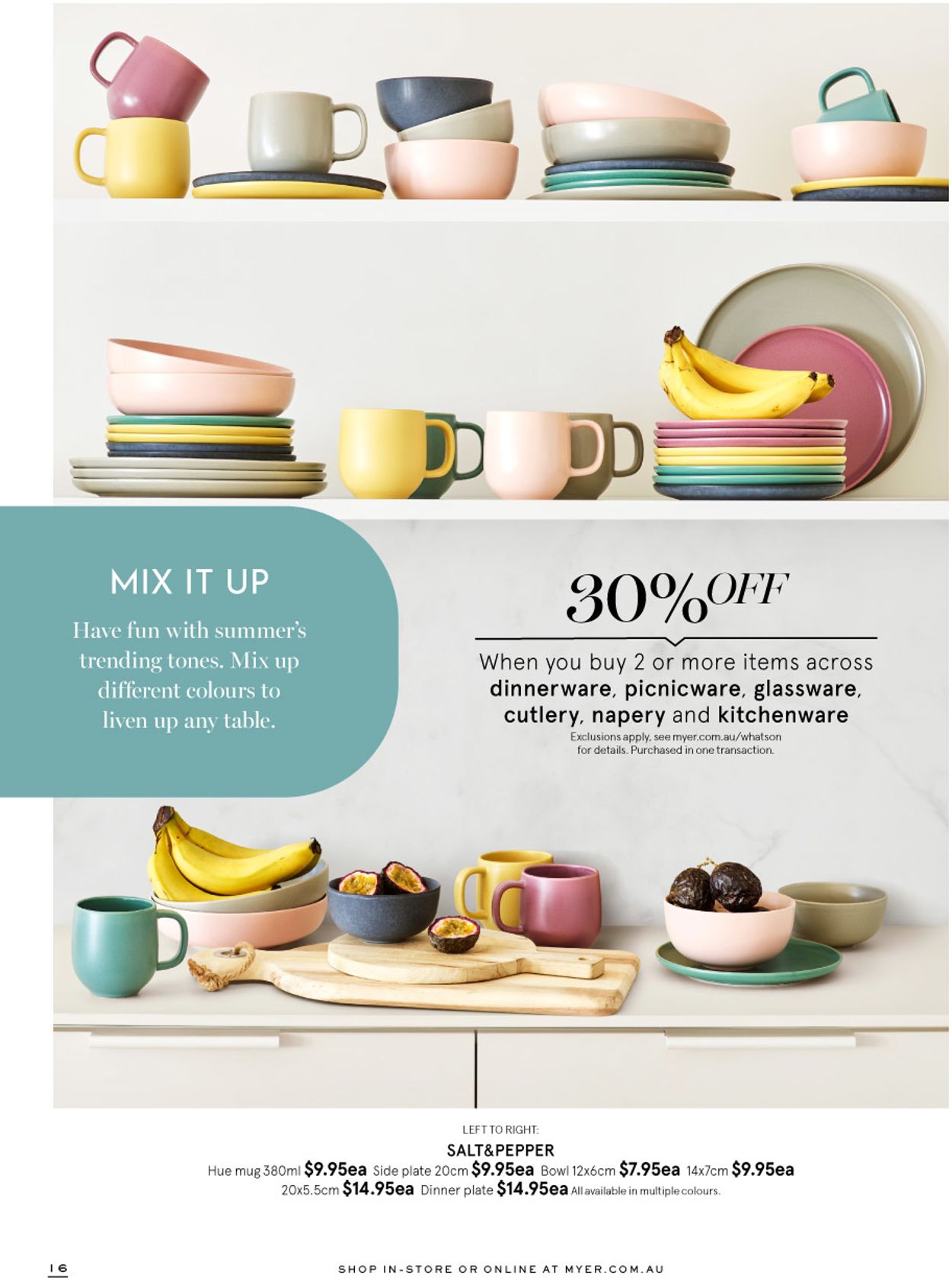 Myer Catalogue from 13/10/2020