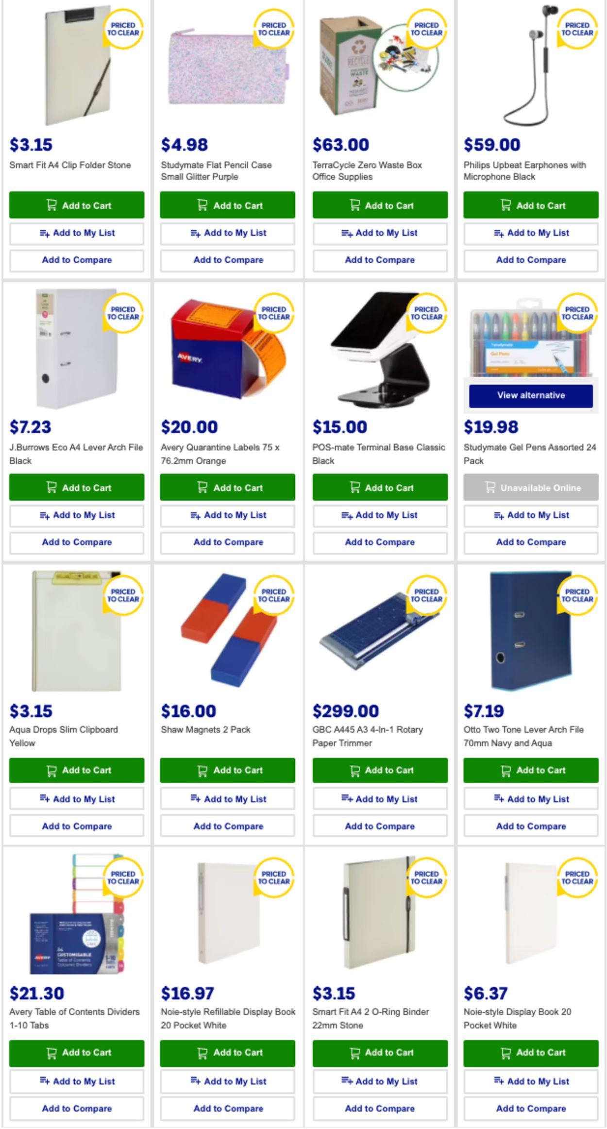 Officeworks Catalogue from 11/03/2022