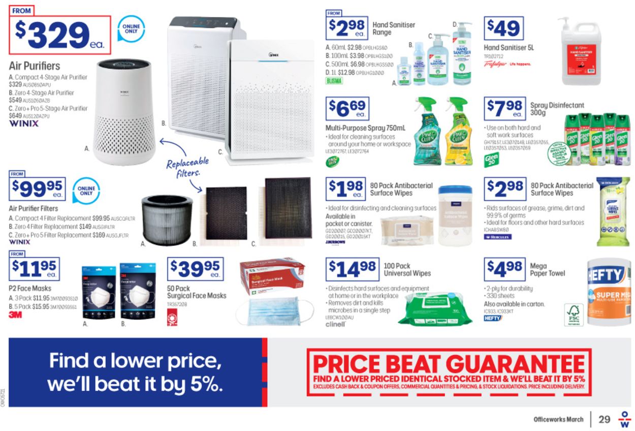 Officeworks Catalogue from 24/03/2022