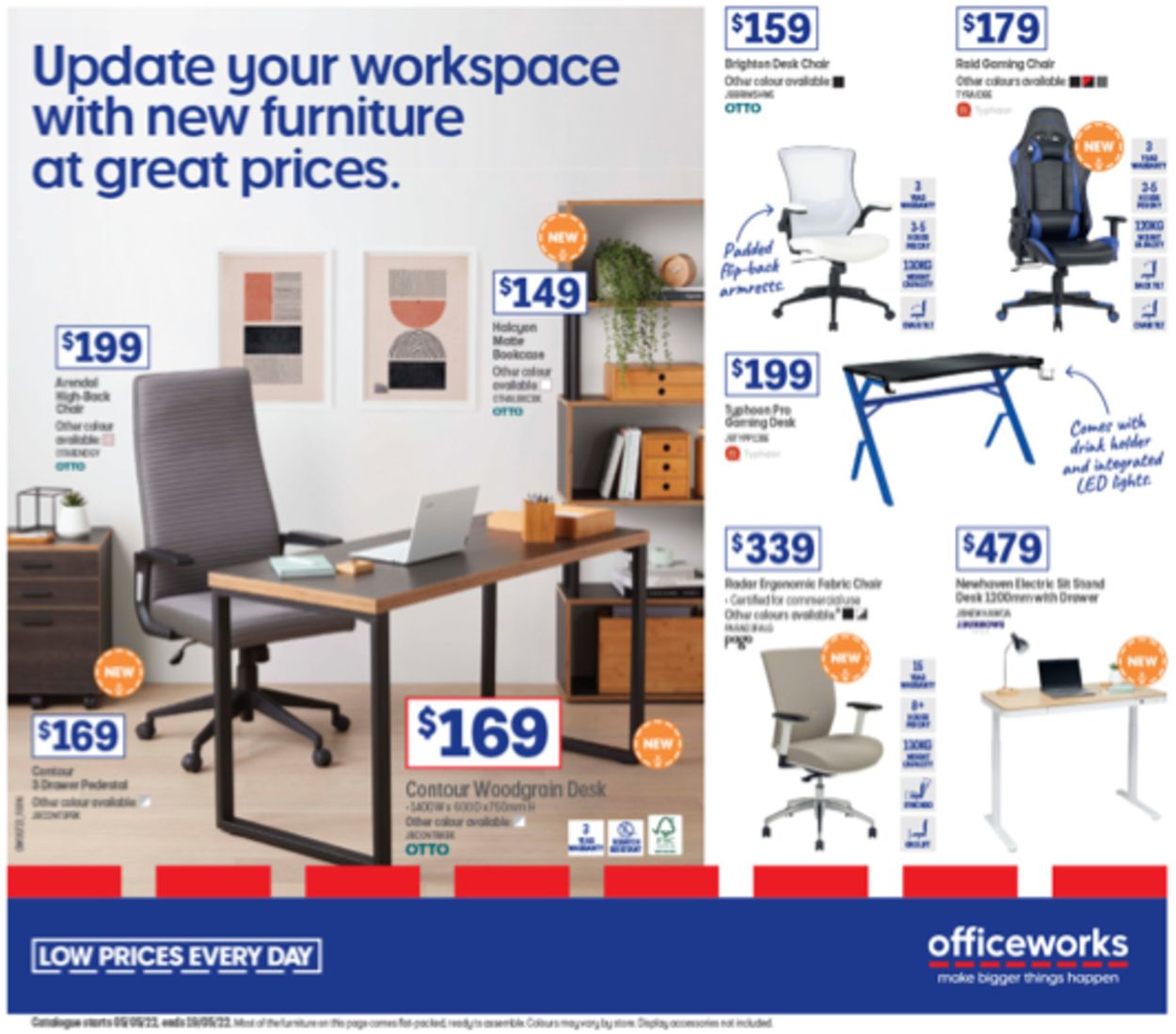 Officeworks Catalogue from 05/05/2022