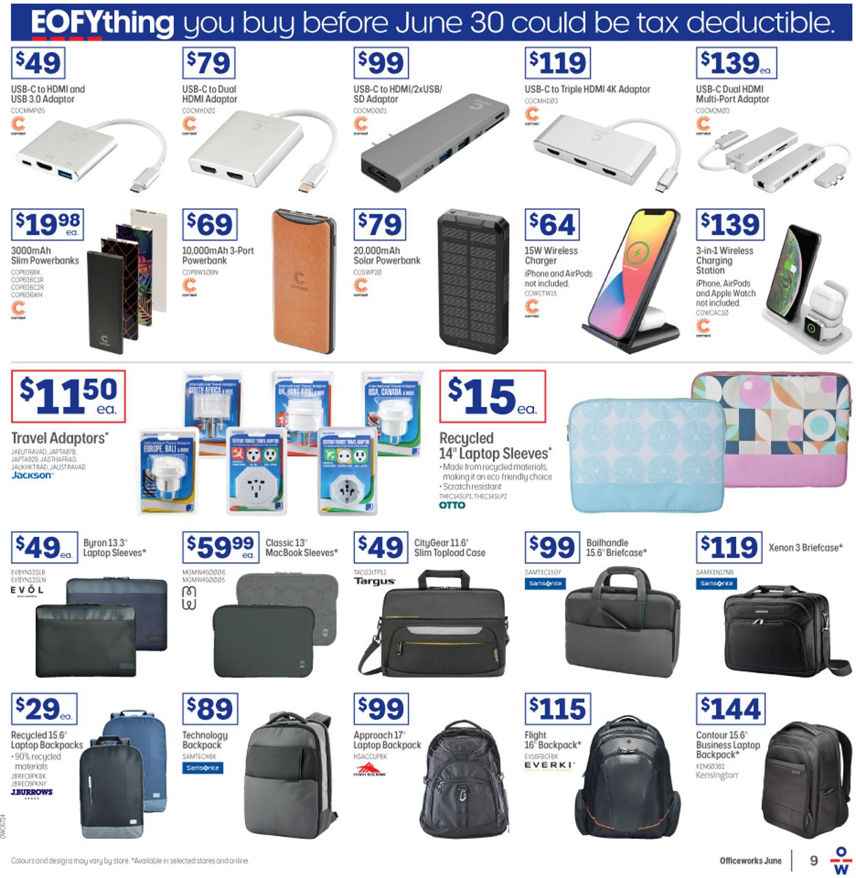 Officeworks Catalogue from 16/06/2022